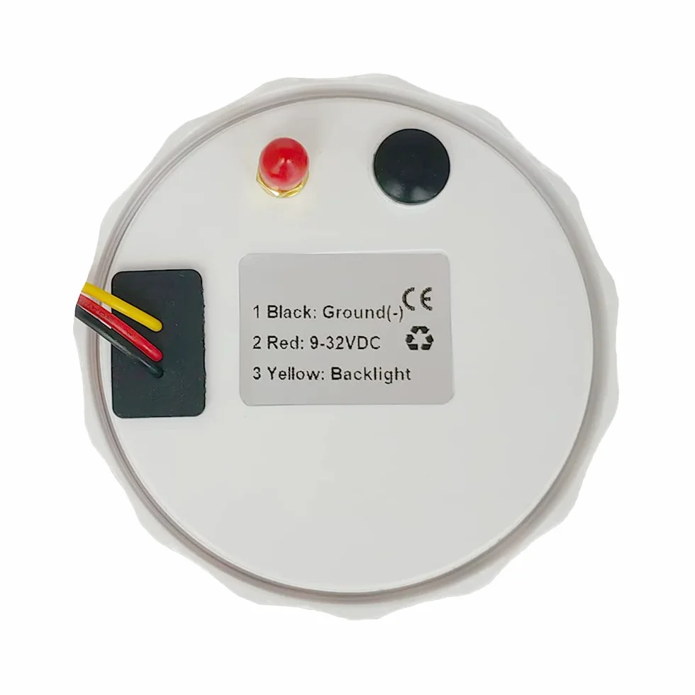 ELING 85 mm GPS Tachimetro 0–60 km/h con antenna GPS con retroilluminazione a 7 colori per trattori, navi, yacht