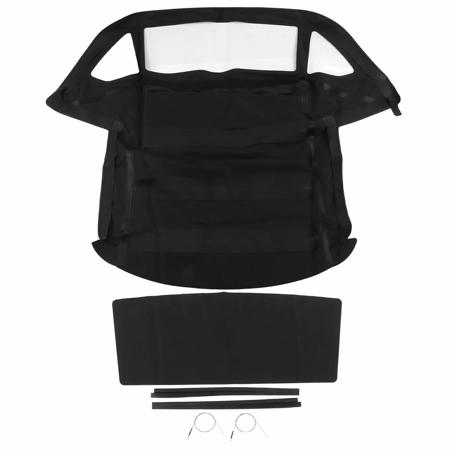 Capote per Auto, Capote Convertibile con Finestrino MBZ1076845 Sostituzione per R107 280SL 350SL 380SL 450SL 560SL 500SL RDSTR