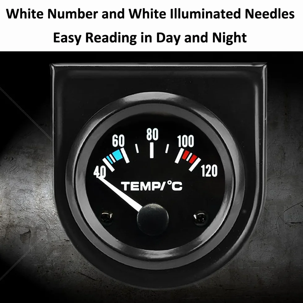 Manometro Temperatura Acqua 52mm 2" Auto ETOPARS