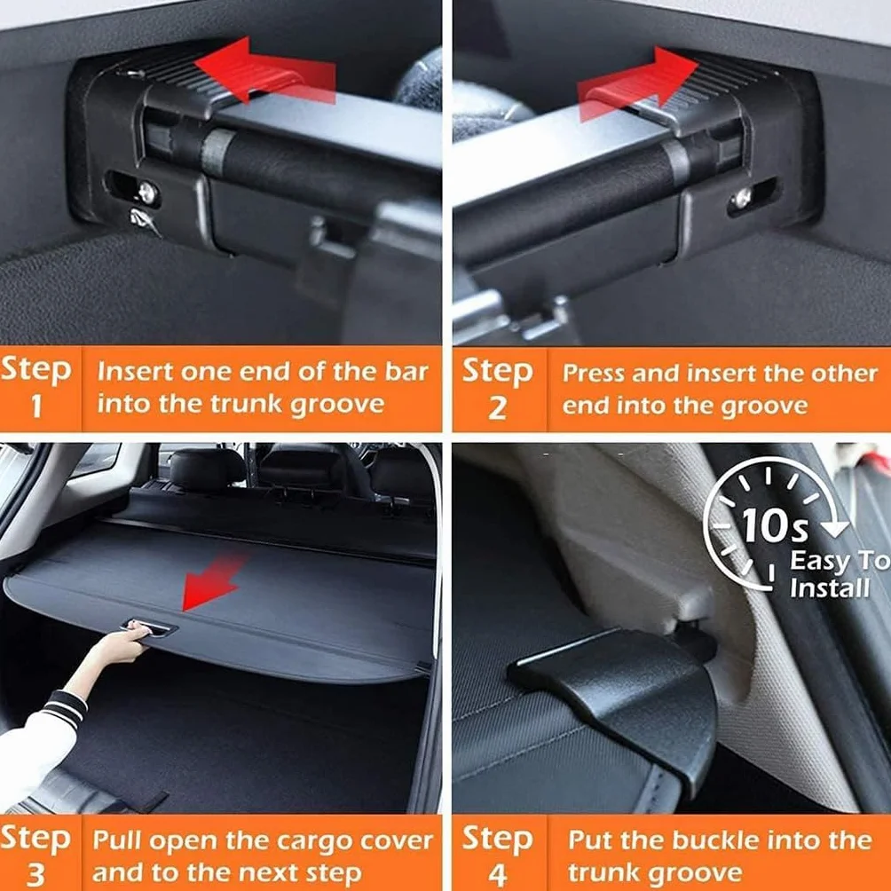 Copertura Bagagliaio Retrattile BMW X1 F48 2016-2021 Tenda Privacy Protezione