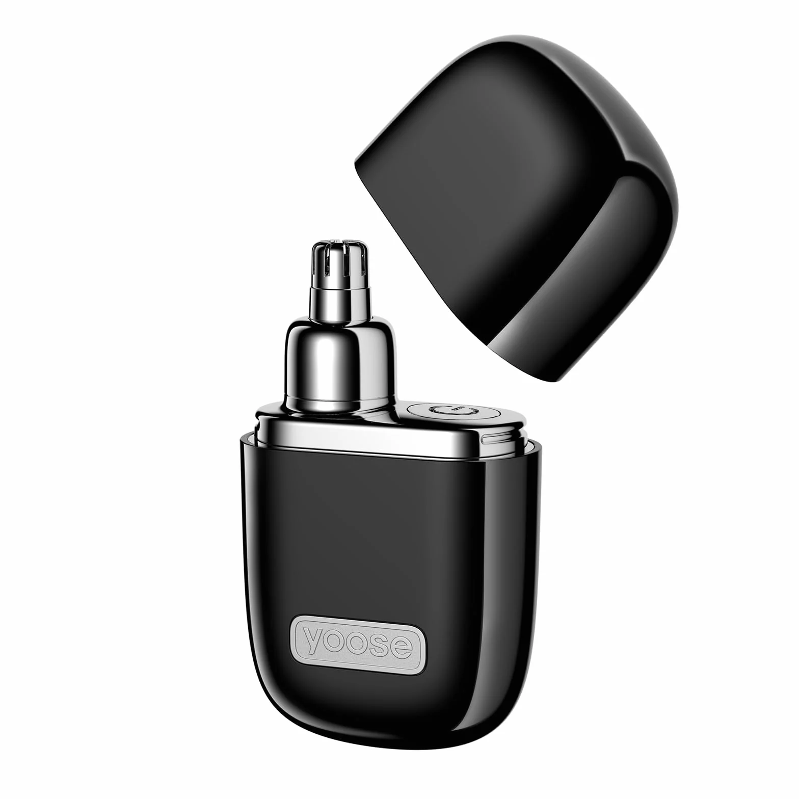 Yoose Taglia Peli Naso e Orecchie Impermeabile IPX7, Ricaricabile USB-C, 10000 Giri/Min, 2 Lame Antiruggine