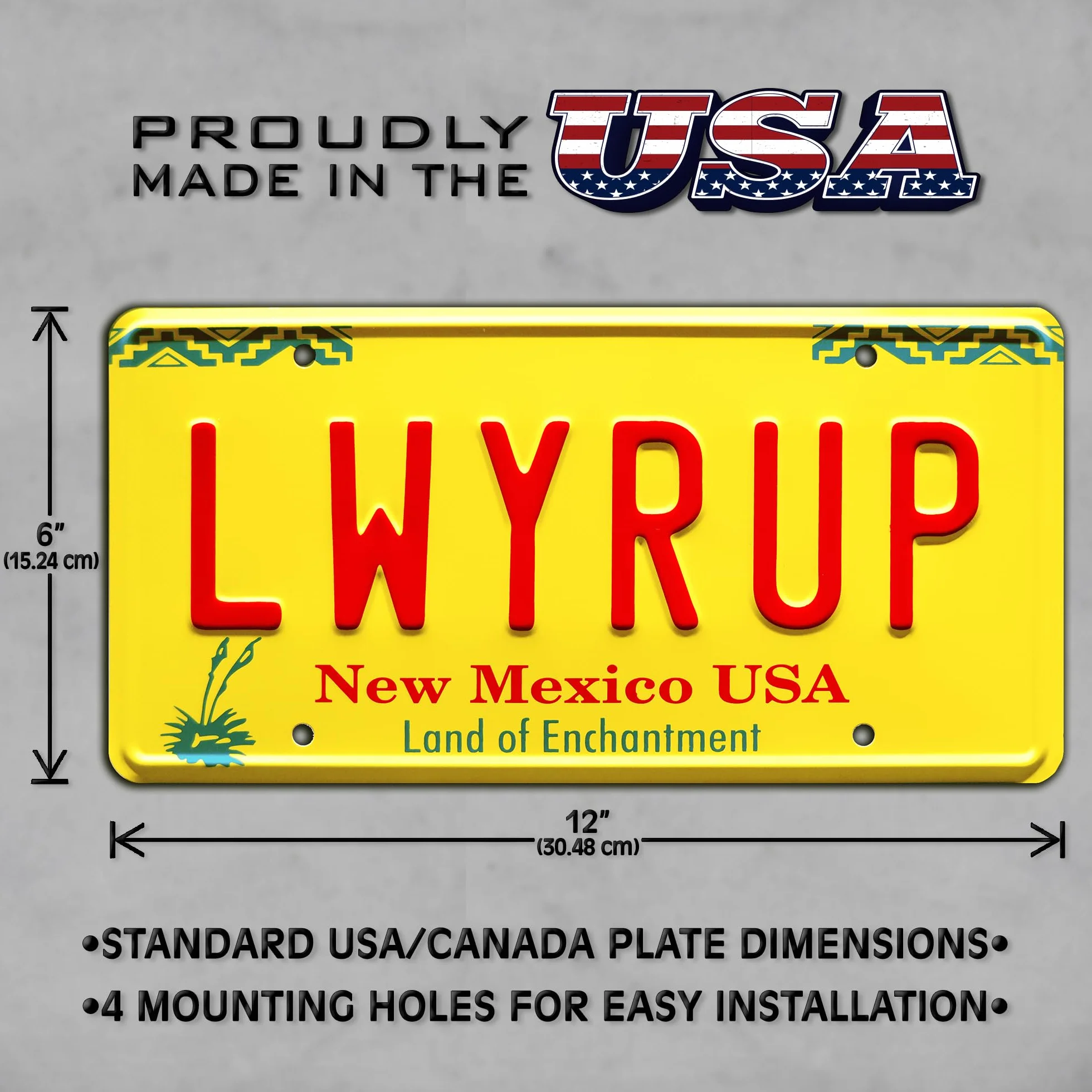 Breaking Bad | THE CAPN + LWYRUP | Metal Stamped License Plates