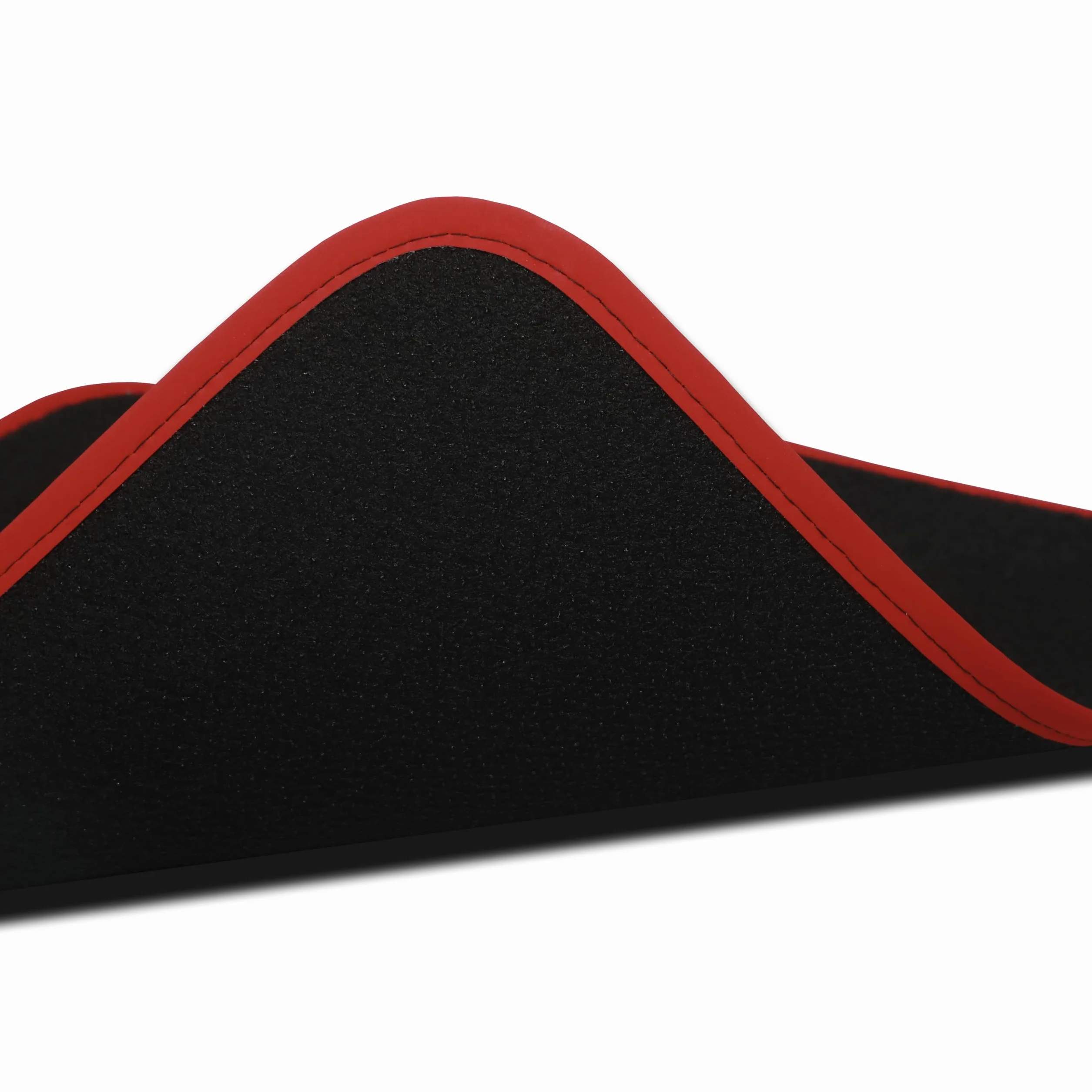 Tappetini compatibili con Alfa Romeo Giulietta, ricamo Giulietta bandiera Ita, kit tappetini auto personalizzati, set tappeti in moquette, bordo rosso