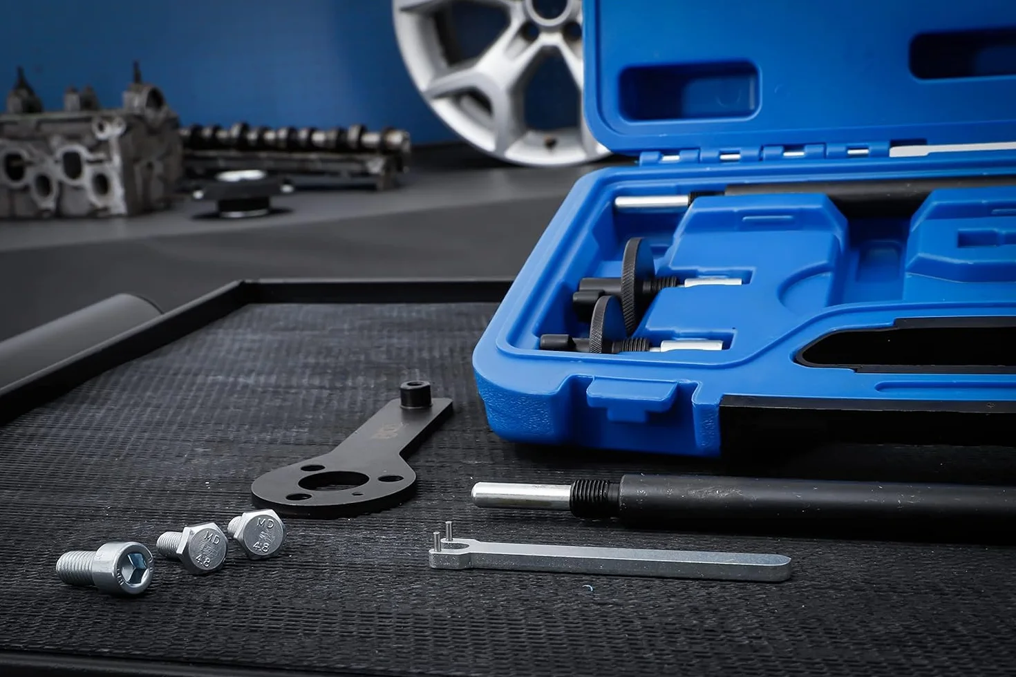 TANIASHOP Kit attrezzo Messa in Fase complatibile per Motori Benzina Fiat Alfa Lancia 1.2 1.4 16V T-Jet