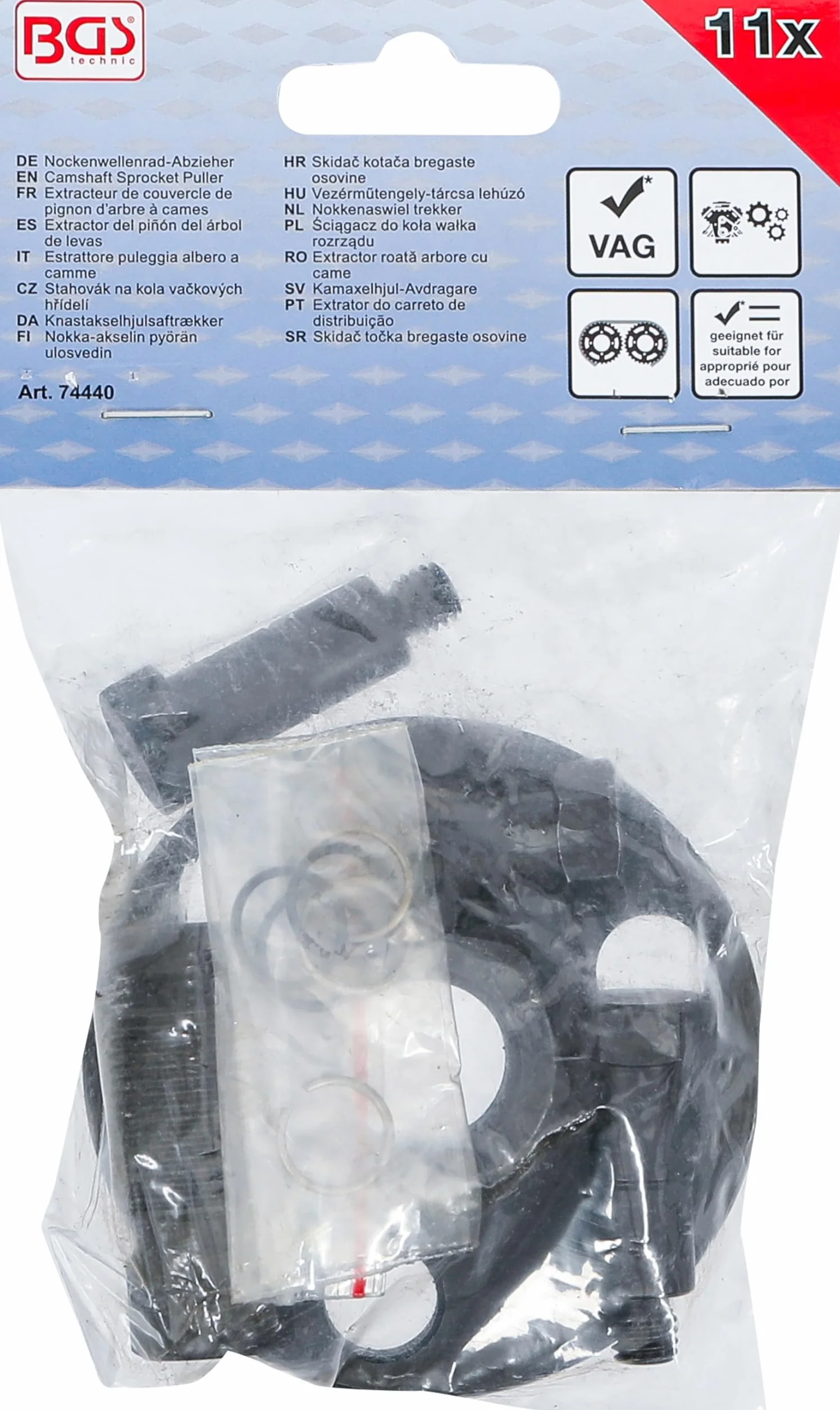 BGS 74440 Estrattore puleggia albero a camme per VAG 1.6 2.0 TDI CR