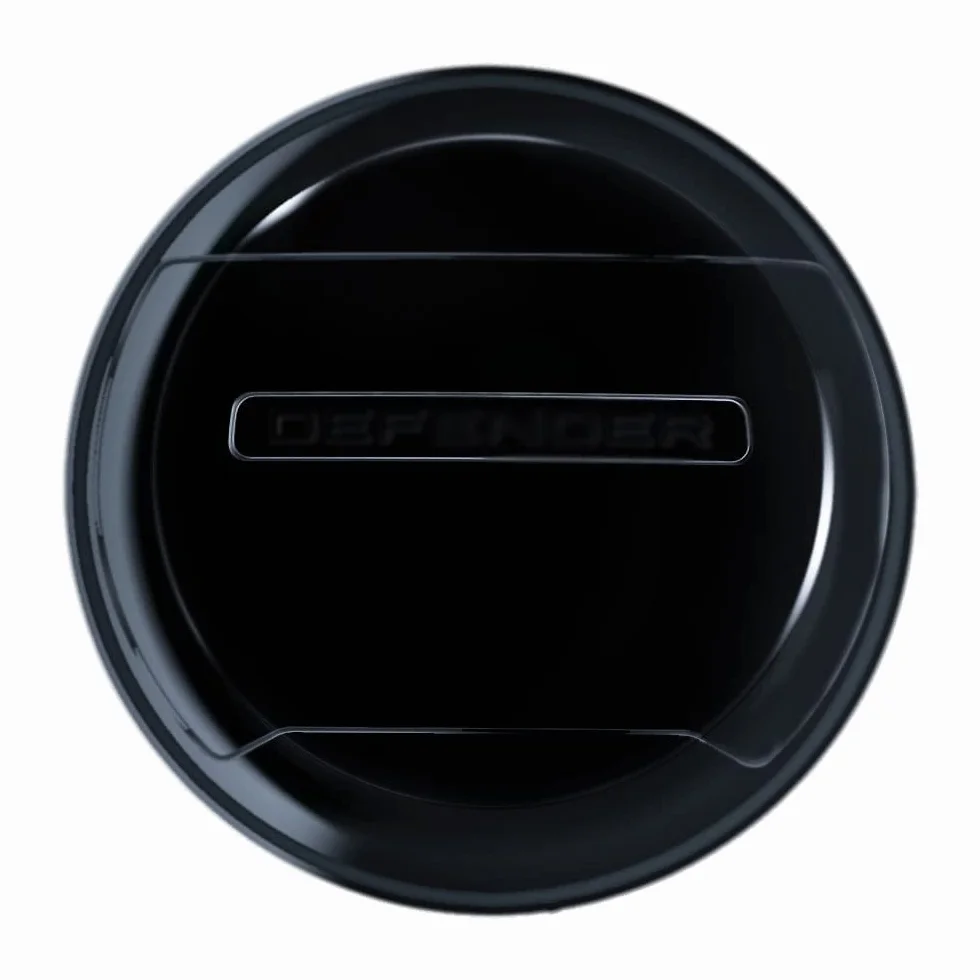 HEYCE Copriruota di scorta Land Rover Defender 110 130 Impermeabile Antipolvere Elastico ABS Auto