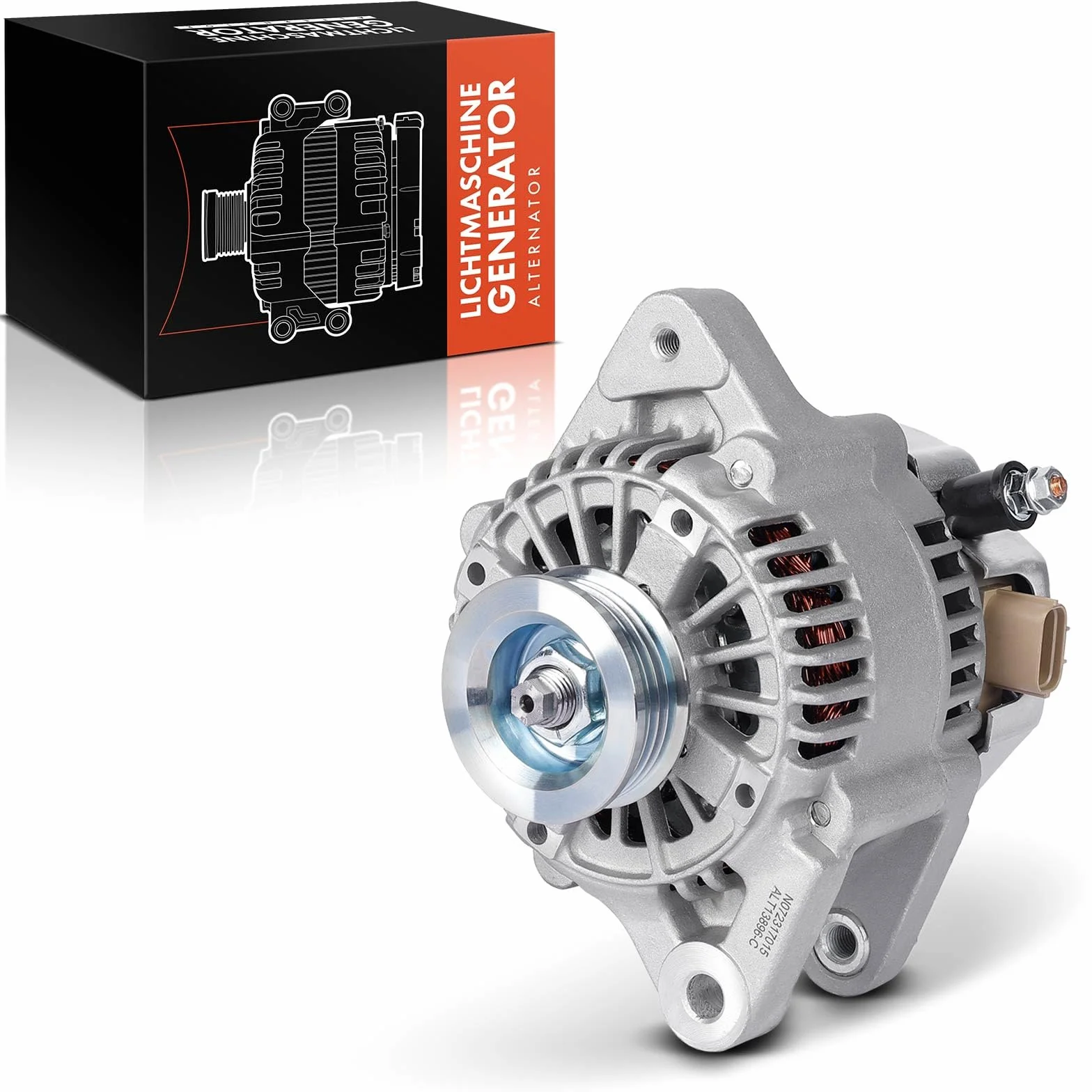 Frankberg Alternatore Generatore Compatibile con Yari.s Verso P2 1.3 Yari.s P1 1.3 Yari.s Verso P2 1.5 Yari.s P1 1.5 Yari.s Verso Van P2 1.5 VVT-i Replace# 102211-5380,27060-21042
