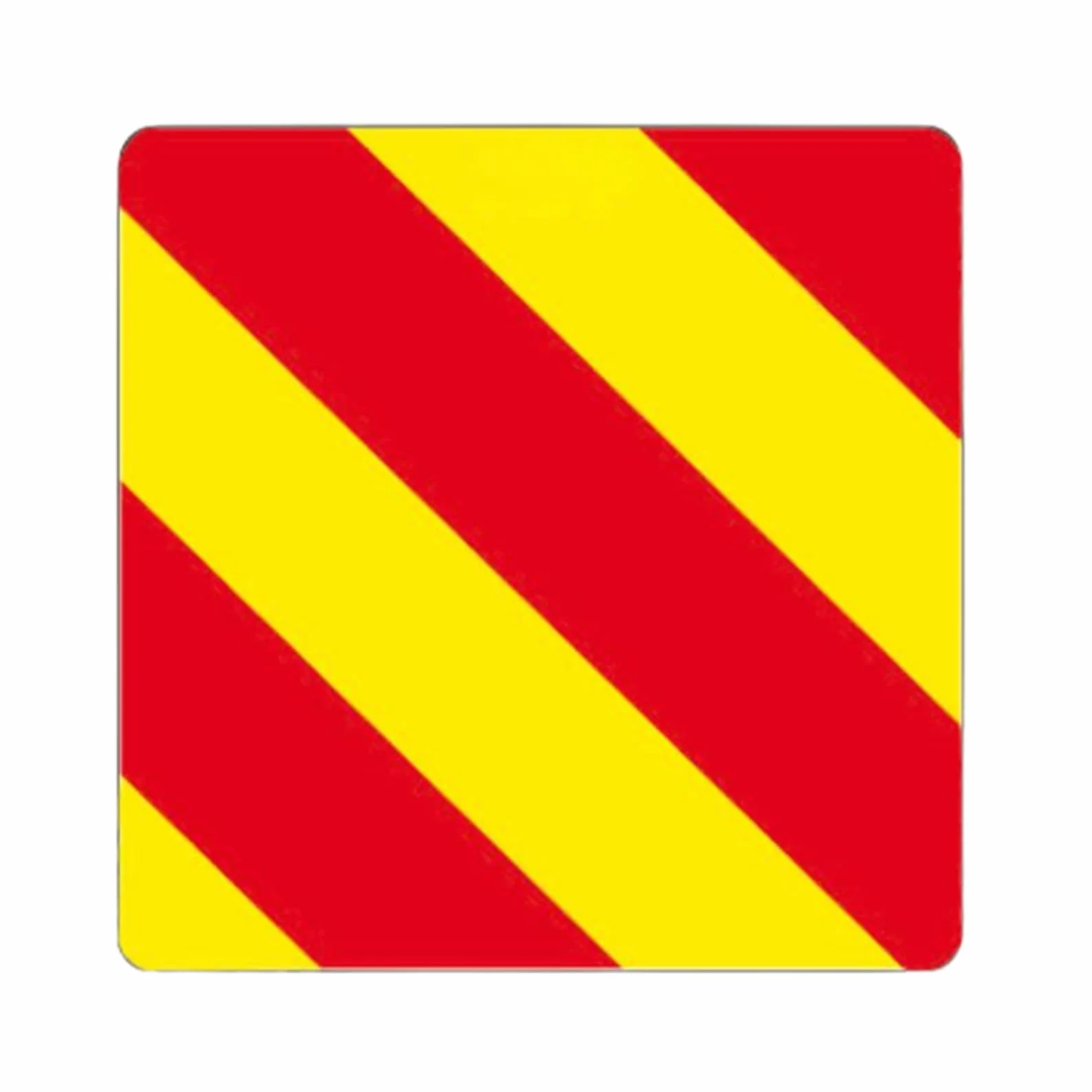 AMA Pannello Segnalazione 423x423 mm Alluminio Retroriflettente