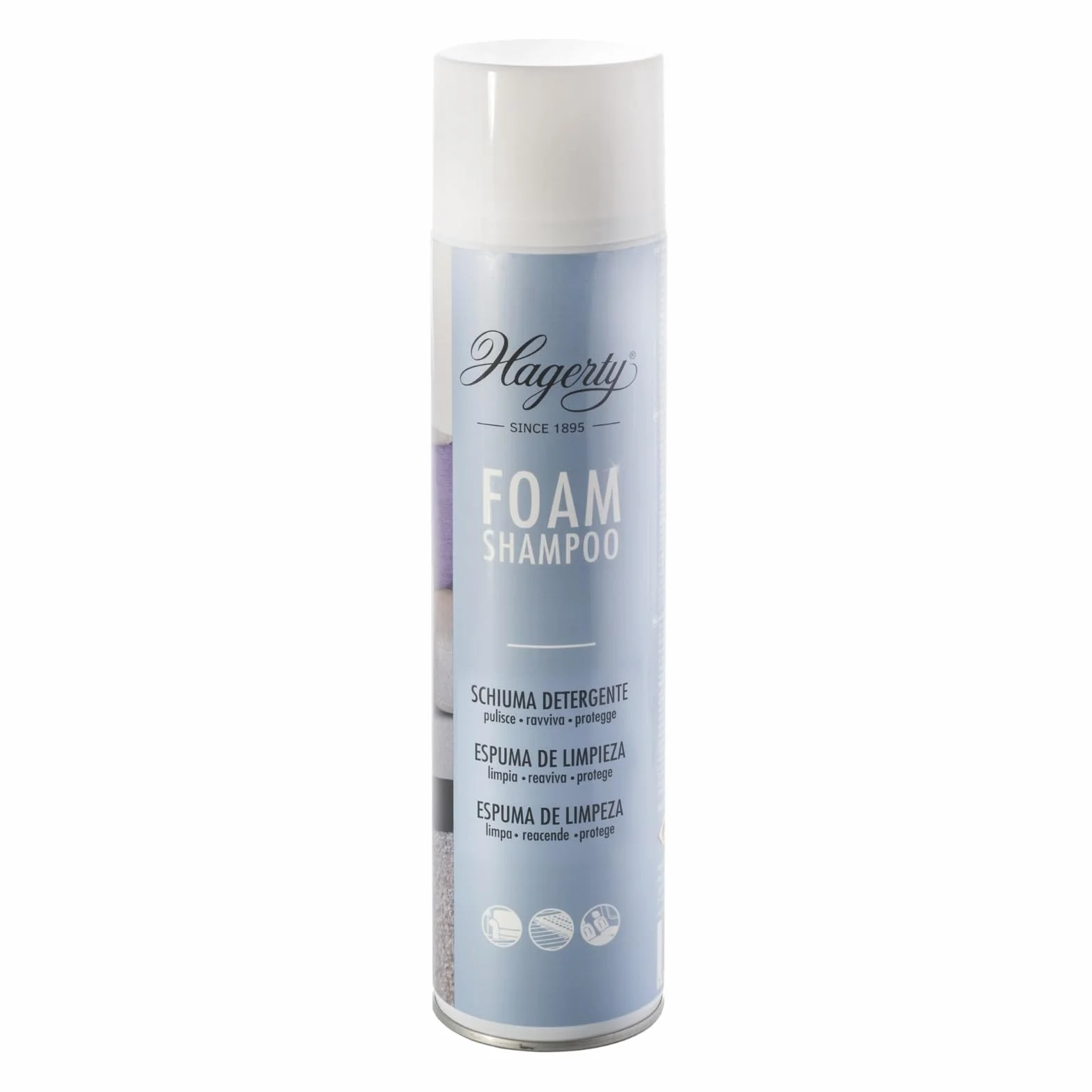 HAGERTY Foam Shampoo detergente in schiuma per tappeti e tessuti 500 ml