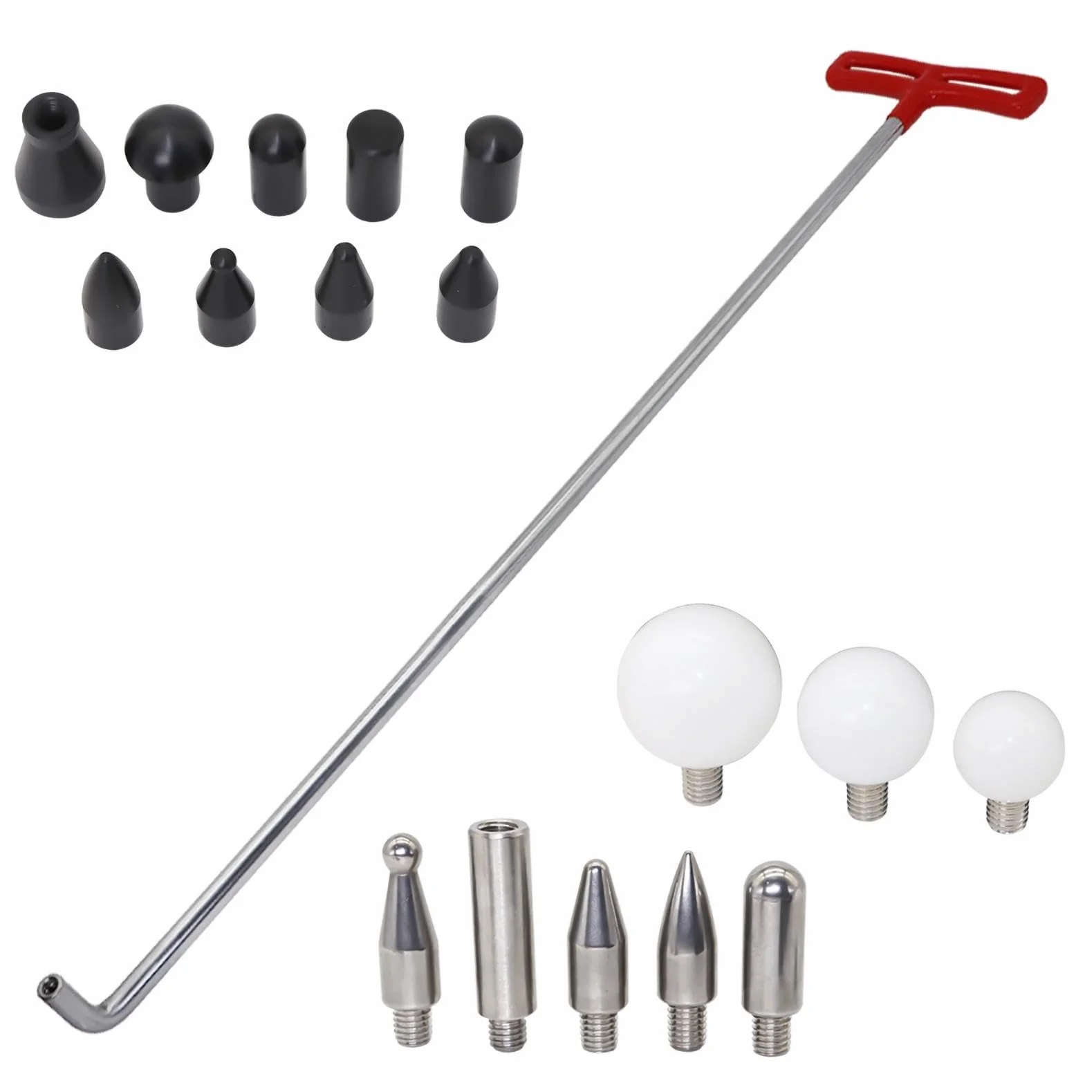 Kit di rimozione ammaccature, set estrattori per riparazione ammaccature