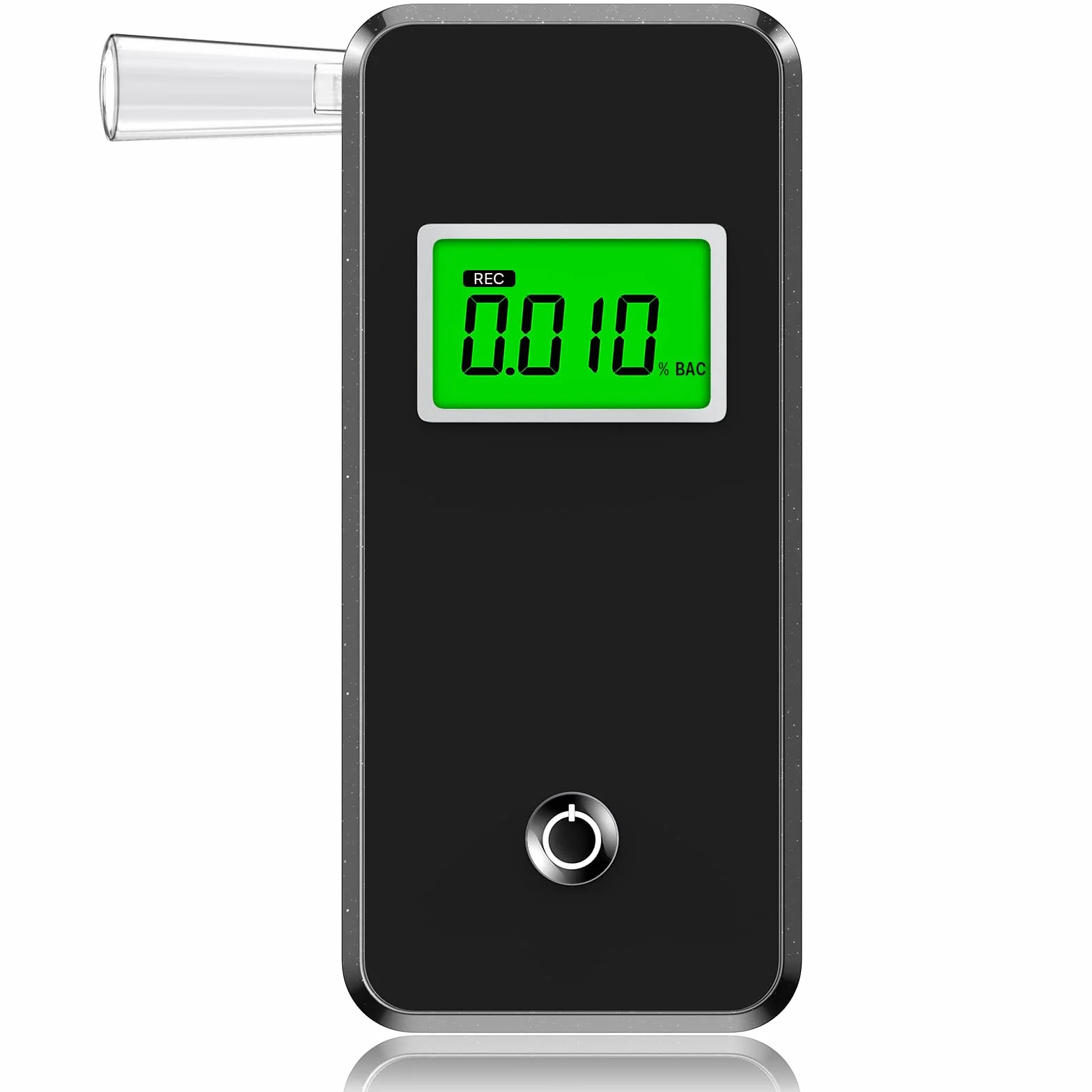 Etilometro Portatile Certificato, Professionale Digitale Alcol Test con Display LCD Blu Digitale, Etilometro Portatile Personale per Uso Domestico e Professionale(10 boccagli)