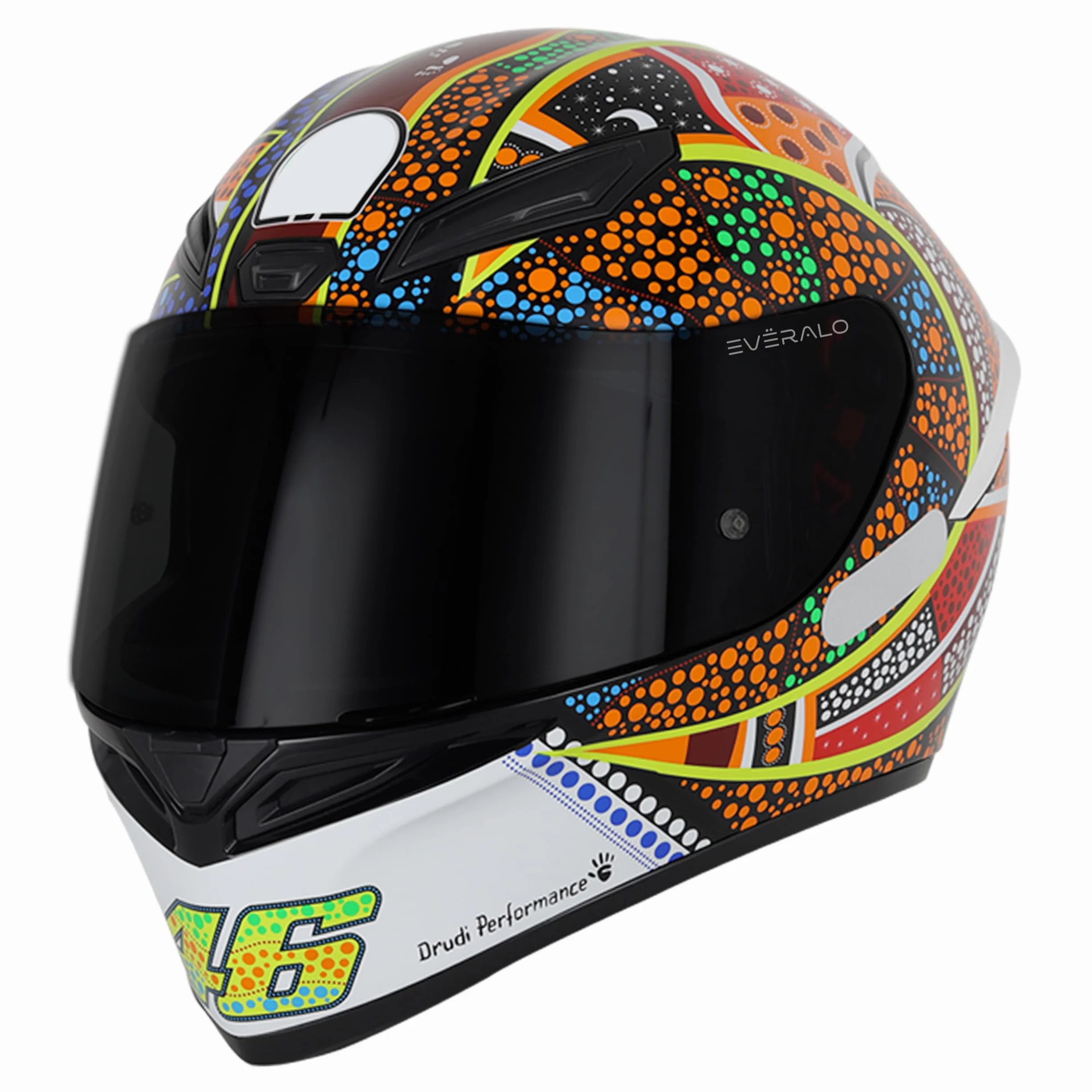Visiera Compatibile con Agv K1 - K1s - K3sv - K5 - K5s - S4sv - Horizon - Skyline - Strada - Stealth sv - Compact - GT-2 (Dark Fume')
