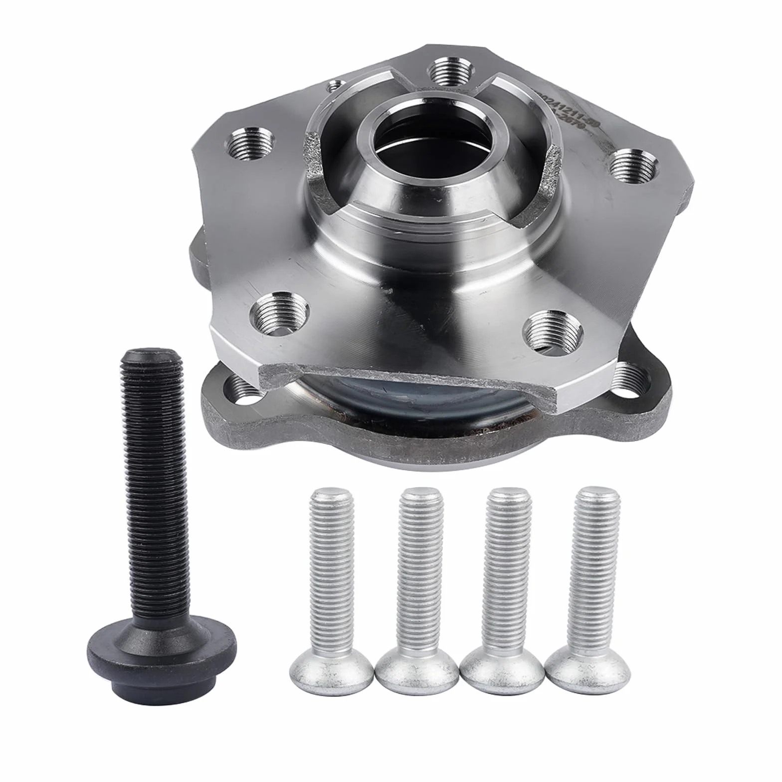 Mozzo ruota + set di cuscinetti ruota compatibile con A4 A5 A6 A7 A8 Q5 Q7 RS5 S4 S5 S6 S7 S8 2016-2022 4M0498625A 4M0498625B