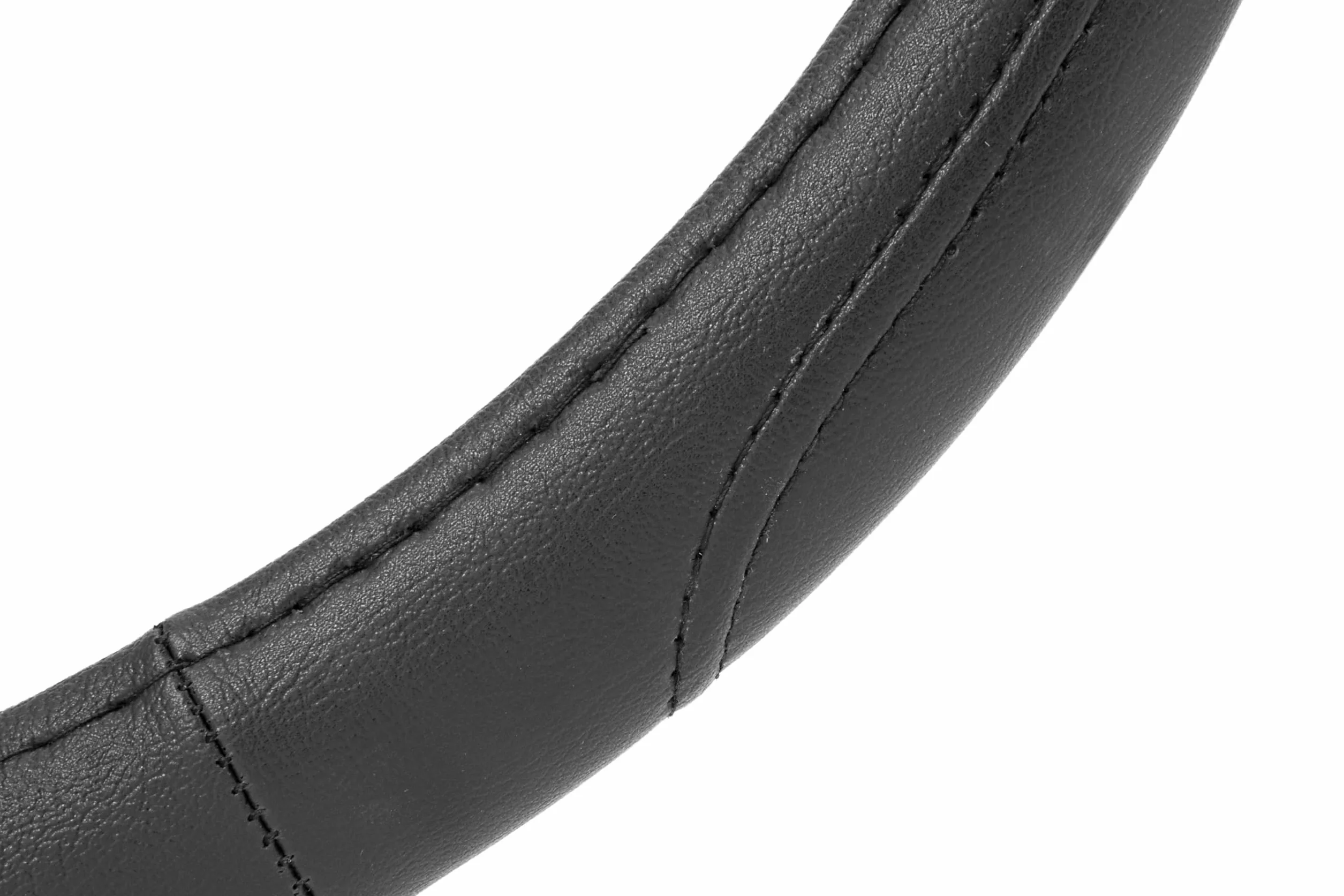 Coprivolante modello Van Nero Universale per volanti di furgoni da 42 cm. Antiscivolo. Realizzato in 50% PVC + 50% TPE di alta qualità.
