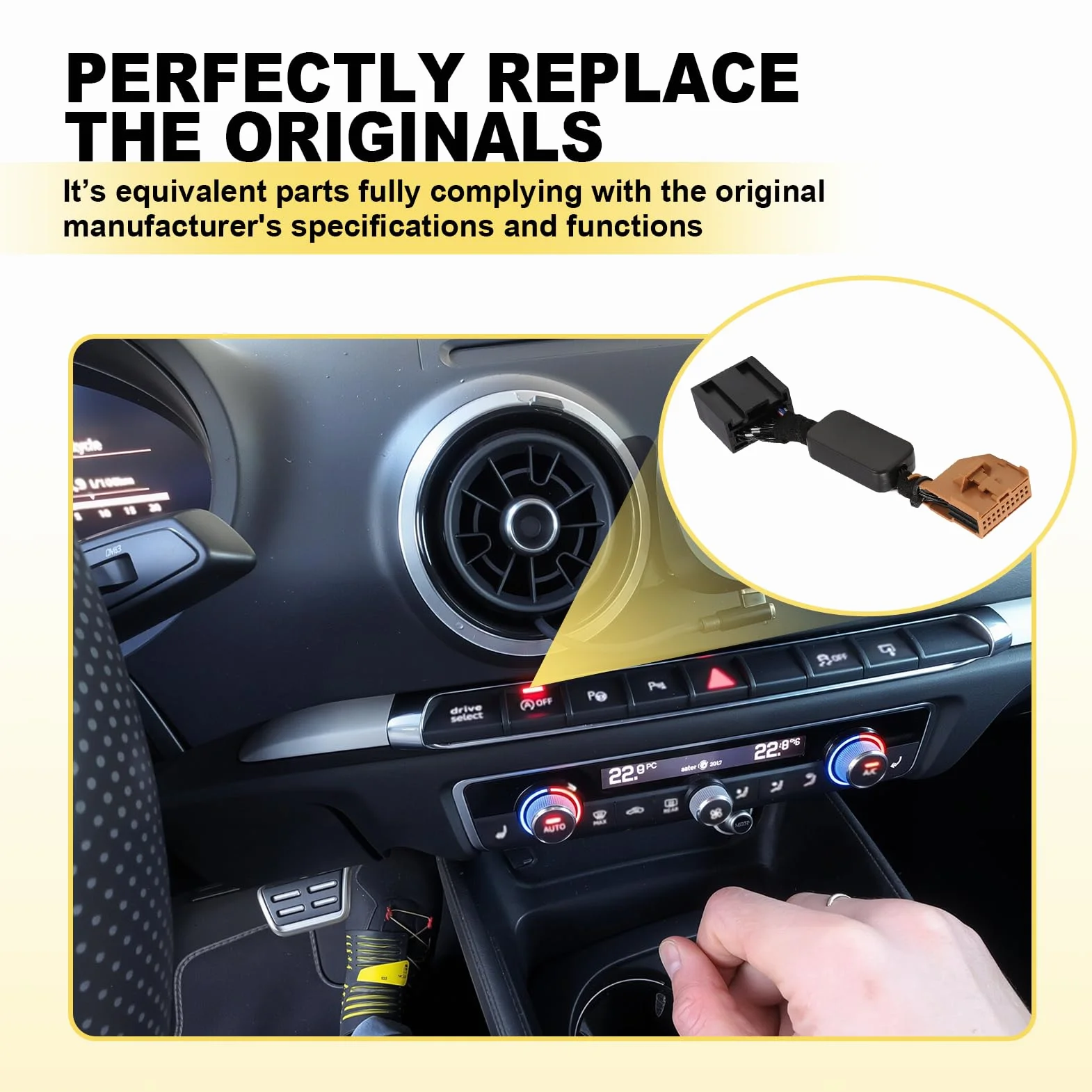 Disattivatore Start-Stop per Audi A3 8Y 2020-2024 Eliminatore Automatico Modulo
