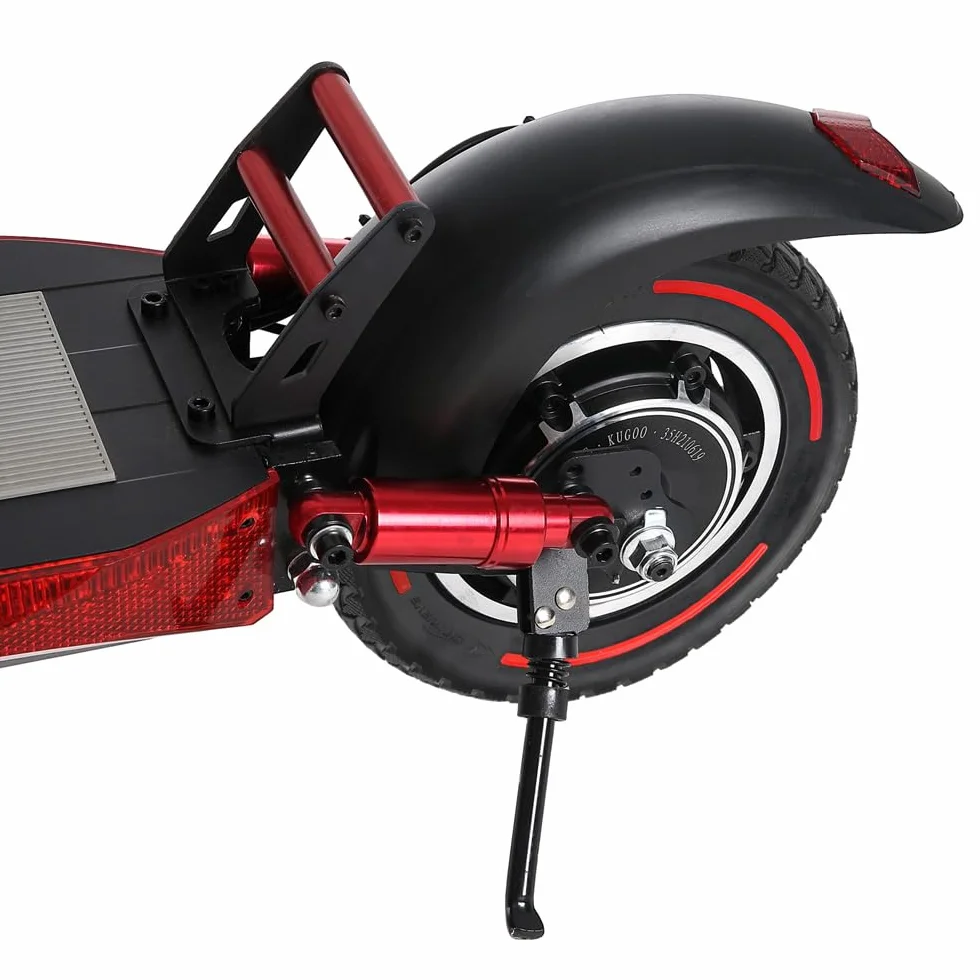 10 x 2,5 – 6,1 ruote di ricambio, pneumatici solidi da 10 pollici, per scooter elettrico KUGOO M4/M4 Pro, pneumatici di ricambio anteriori/posteriori, pneumatici pieni, antiscivolo