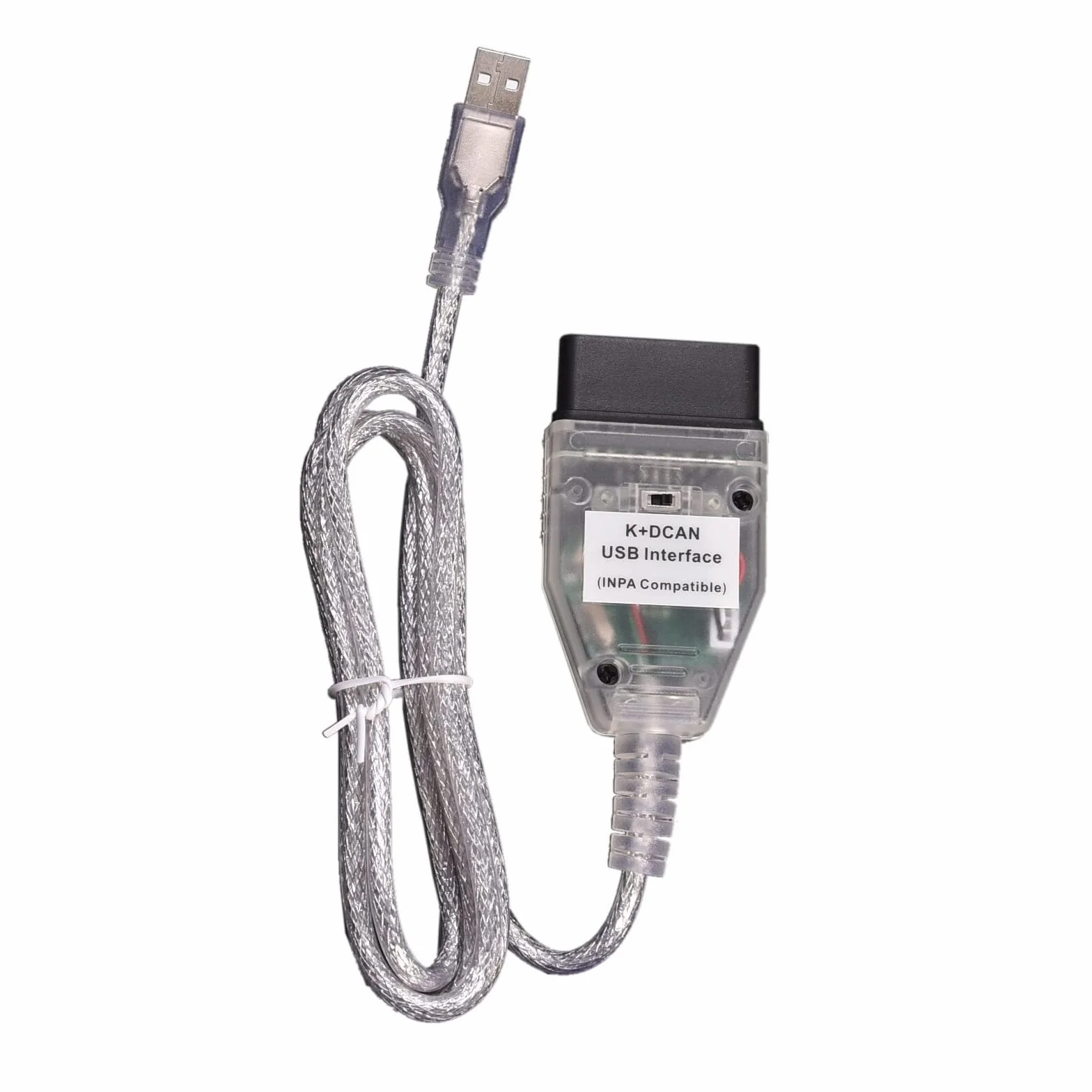 INPA Ediabas USB OBD2 DCAN KD CAN Cable Switch Interface