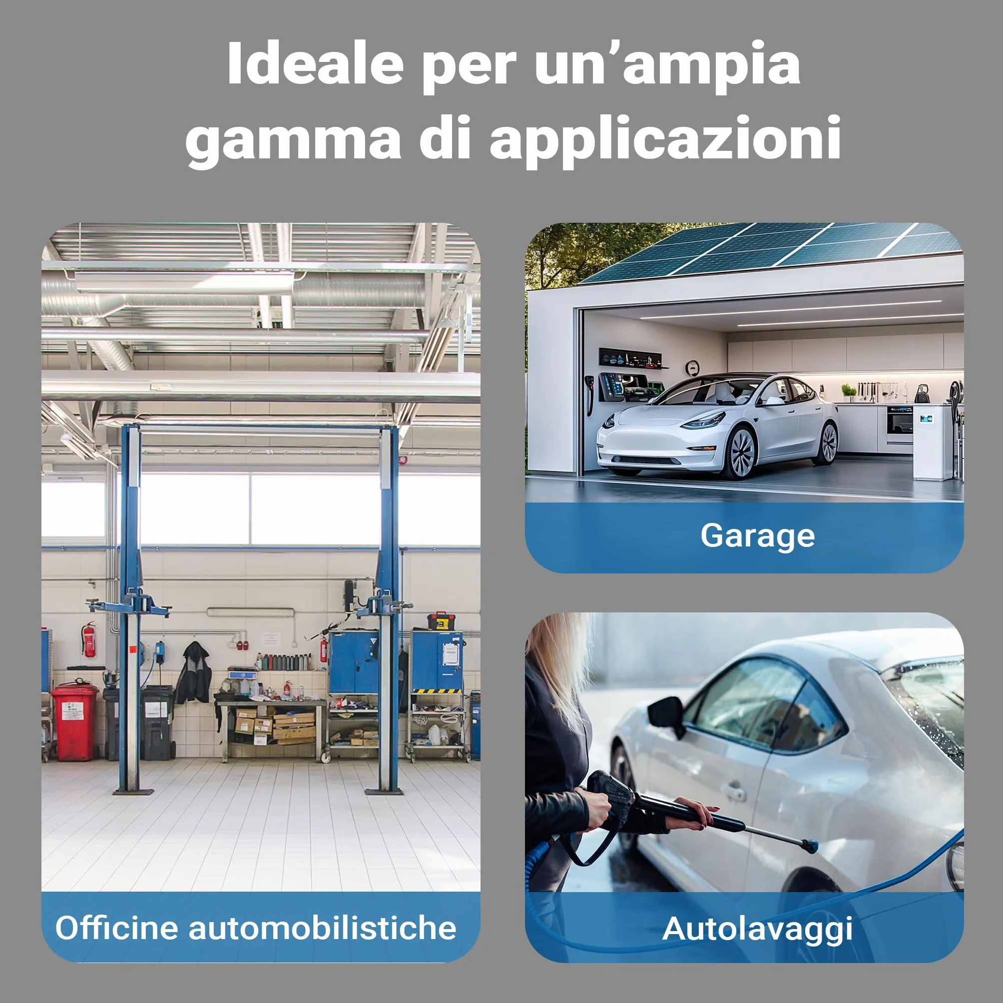 XPOtool Cunei livellatori auto veicoli 2 pz. max 5 t Rampa di livellamento in plastica