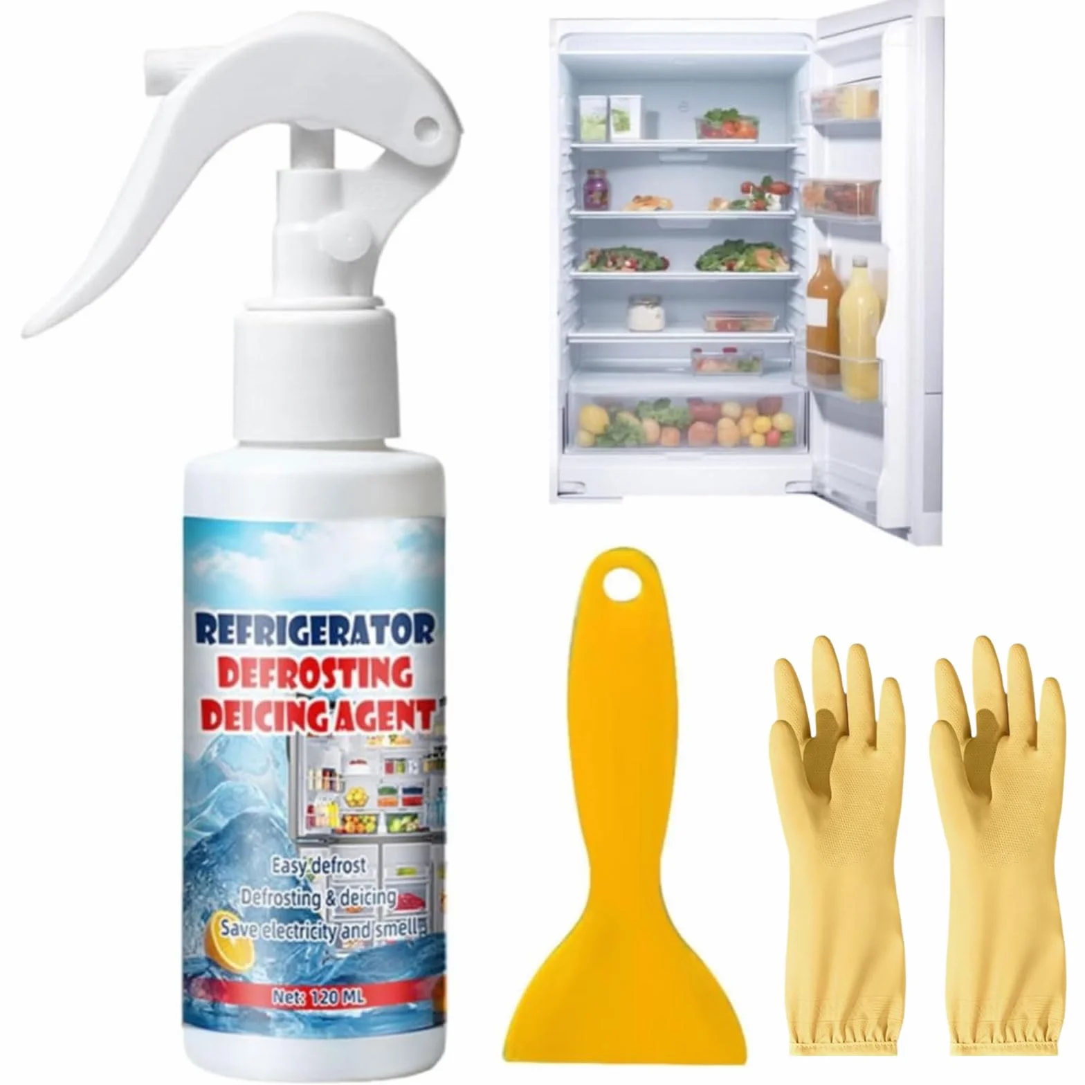 Detergente spray per frigorifero sbrinamento 120 ml