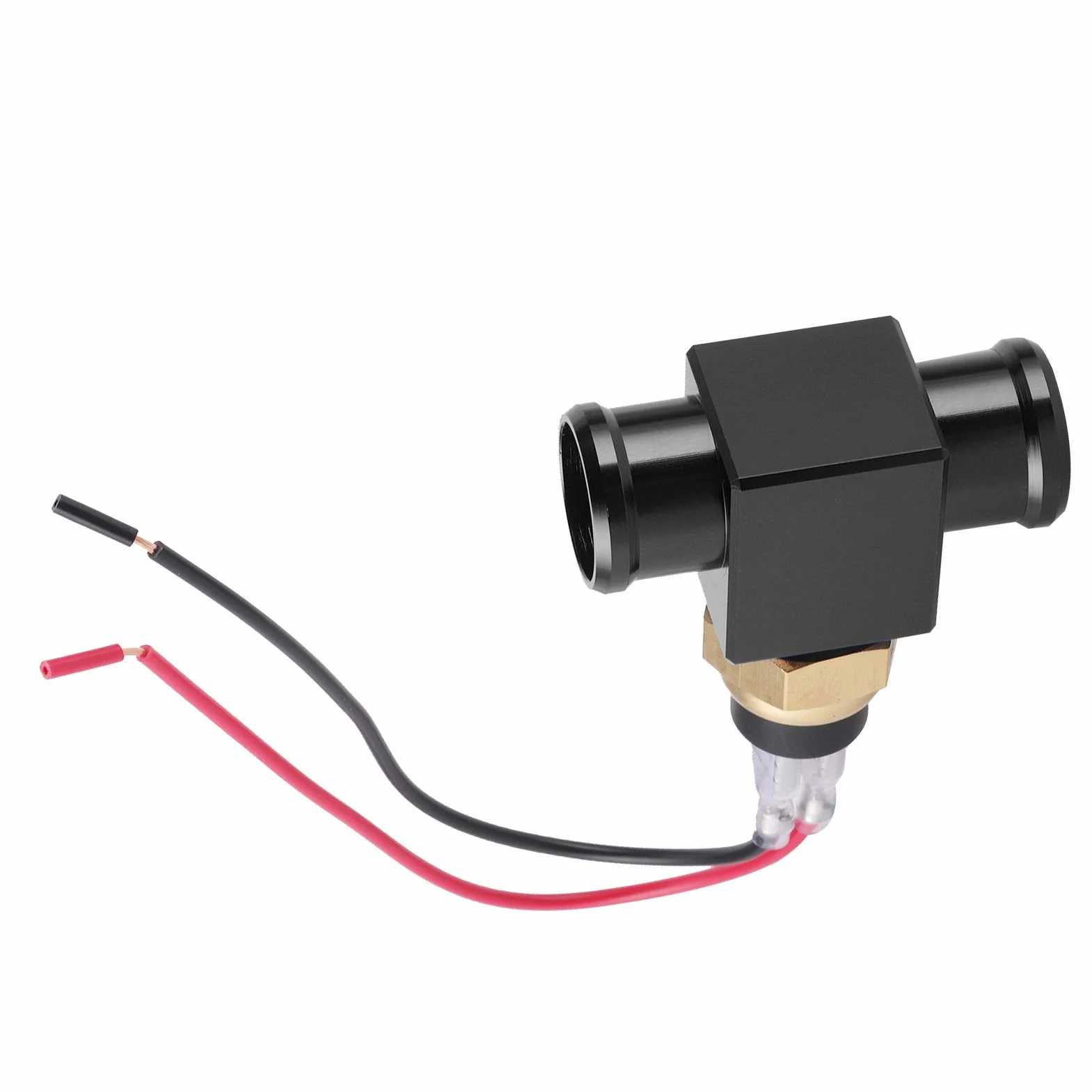 Sensore Temperatura Acqua 1/8 - Interruttore Temperatura Acqua Termostato Moto Interruttore Temperatura Acqua Radiatore Sensore Temperatura Ventola Refrigerante per Moto ATV Fuoristrada(Nero)
