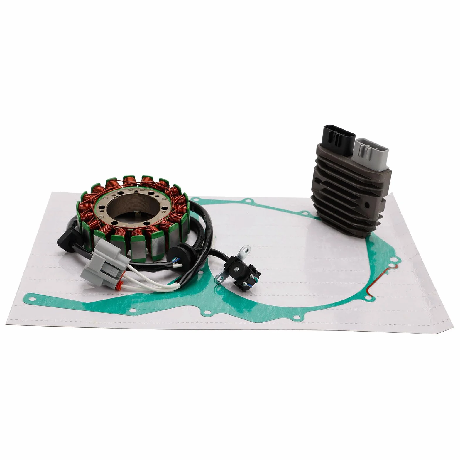 Magneto Stator+Voltage Rectifier+Gasket Fit for Yamaha TDM900 2002-2010