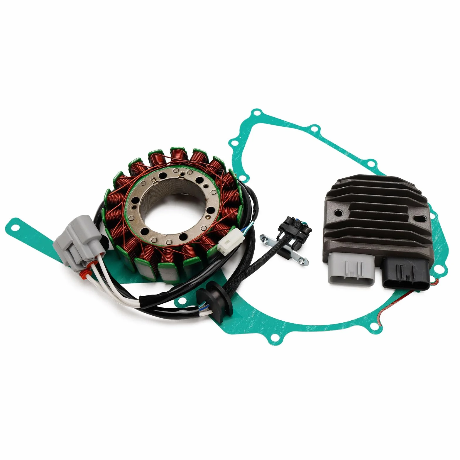 Magneto Stator+Voltage Rectifier+Gasket Fit for Yamaha TDM900 2002-2010