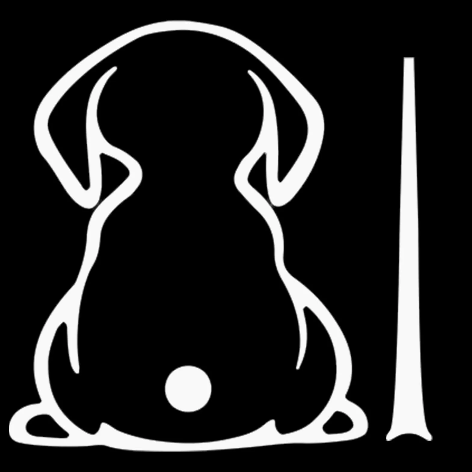 Decalcomania Della Coda Che Scodinzola Per Cani - Divertente Adesivos Con Coda In Movimento, Adesivo Per Tergicristallo Posteriore, Code Di Cane Simpatico Cartone Animato | Adesivo Per Cani Scodinzola