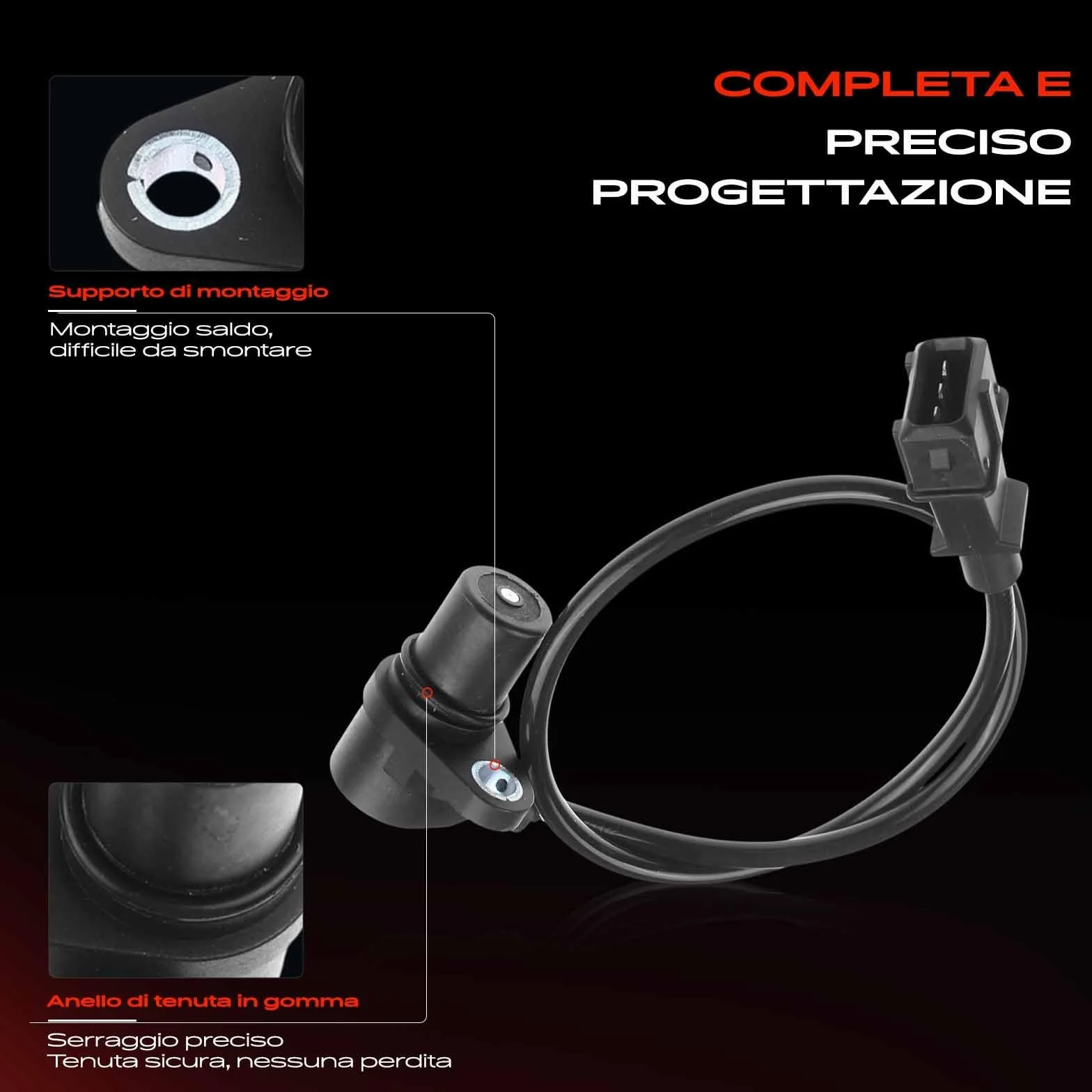 Frankberg Posizione dell'albero Motore Sensore dell'albero Motore Compatibile con Terrano II R20 Terrano II Van R20 Cabstar E TL VL Replace# LCS408,0281002191