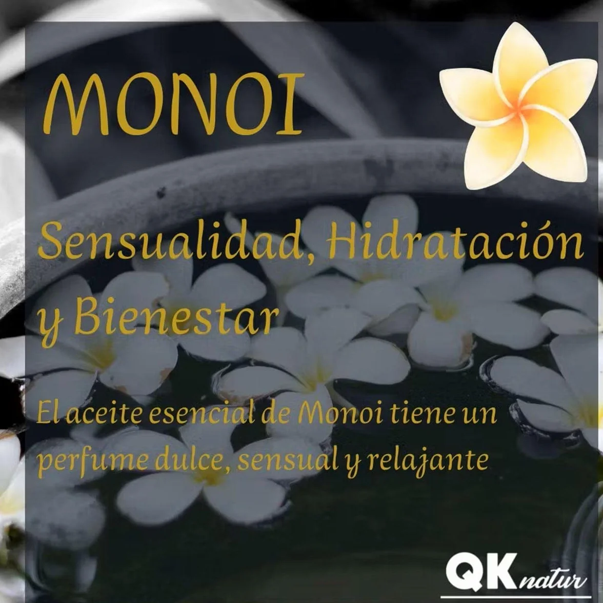 Olio da massaggio MONOI BIO 200ml - Ingredienti naturali, aroma delicato