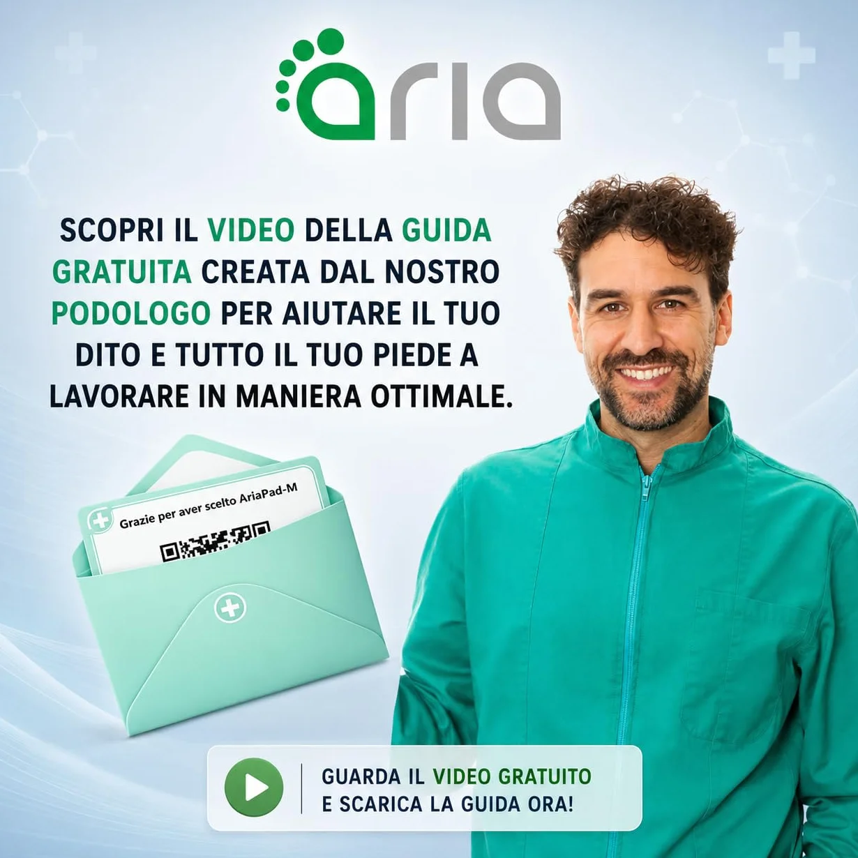 AriaPad-M Tutore Podologico per Dita a Martello | Supporto in Gel | Dispositivo Medico CE | 5 Pezzi
