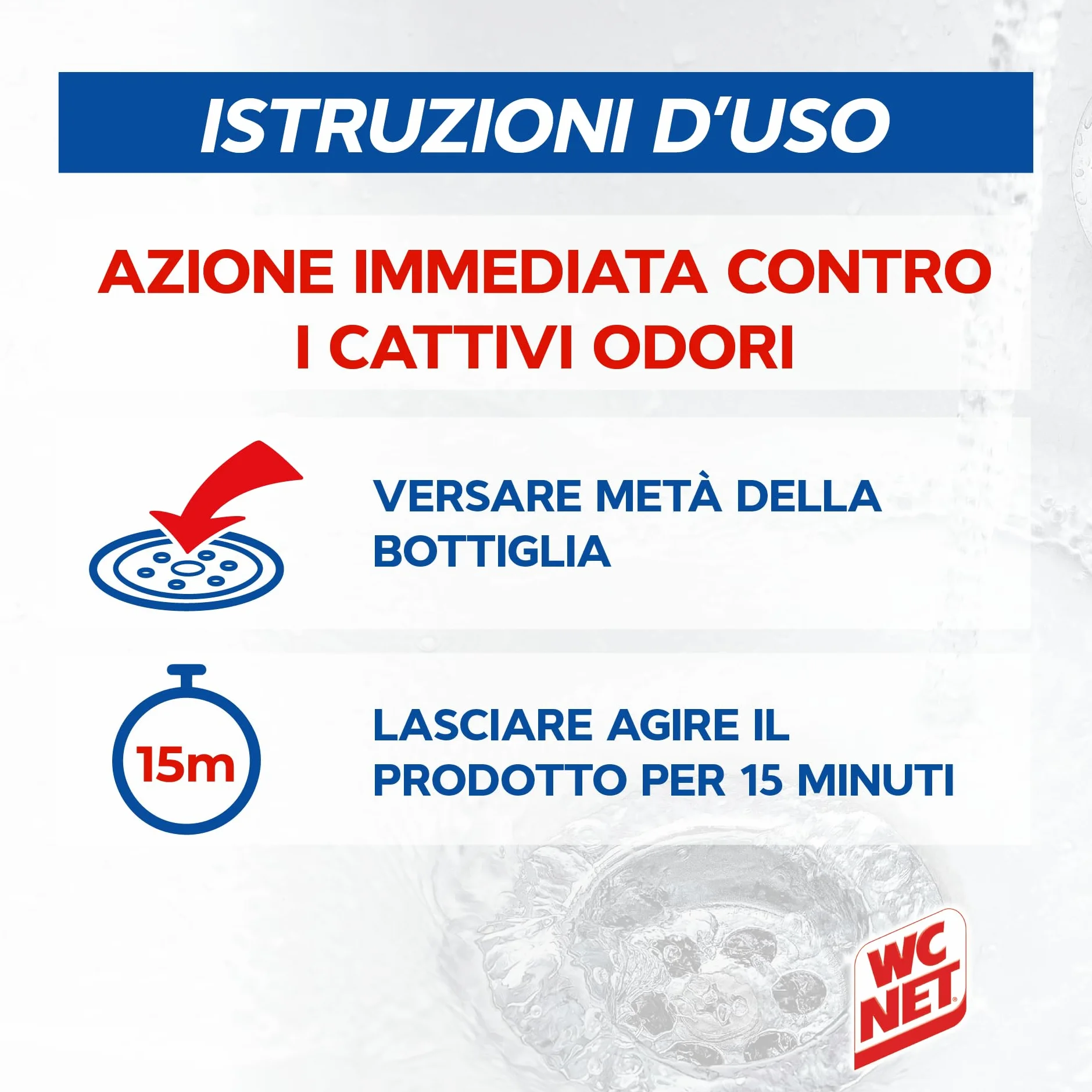 Wc Net Professional Trattamento Scarichi Domestici Agenti Biologici 1000 ml