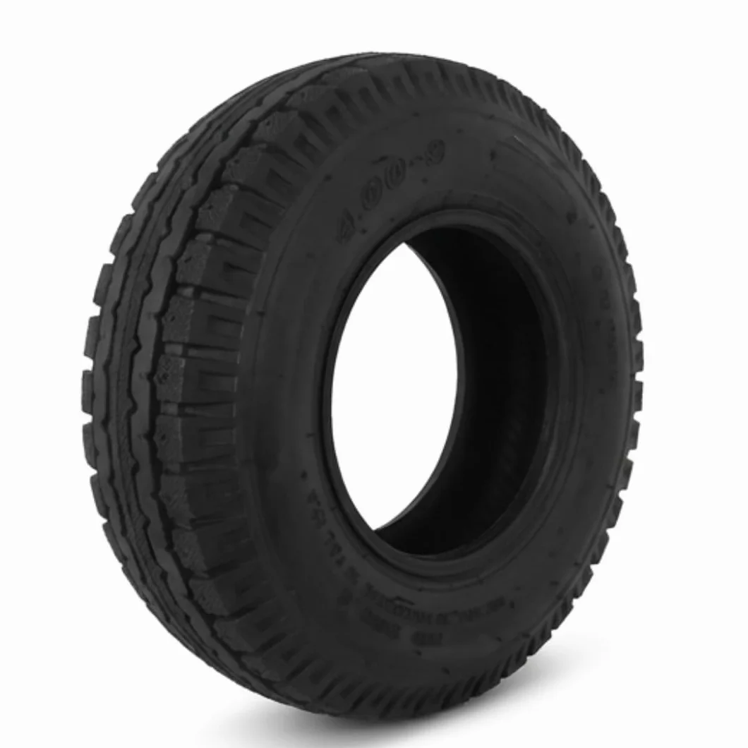 Ecovelo' 2 Pneumatici 4.00-8 + Camere Pneumatici Rinforzati 4 PR Per Ruote Carrello Appendice Rimorchio Barca Rimorchietto