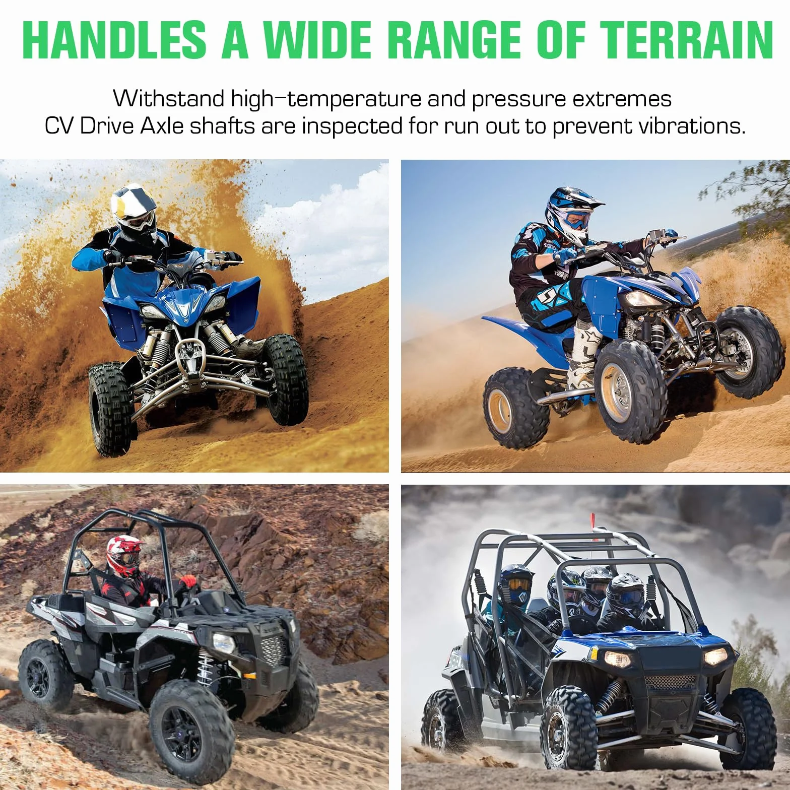 Asse anteriore sinistro destro per Polaris Sportsman 400 500 600 700-2002 2003 2004, 4340 in acciaio al cromo molibdeno per Polaris Magnum 330 4x4 / Polaris ATP 330 500, 1380199, 1380218