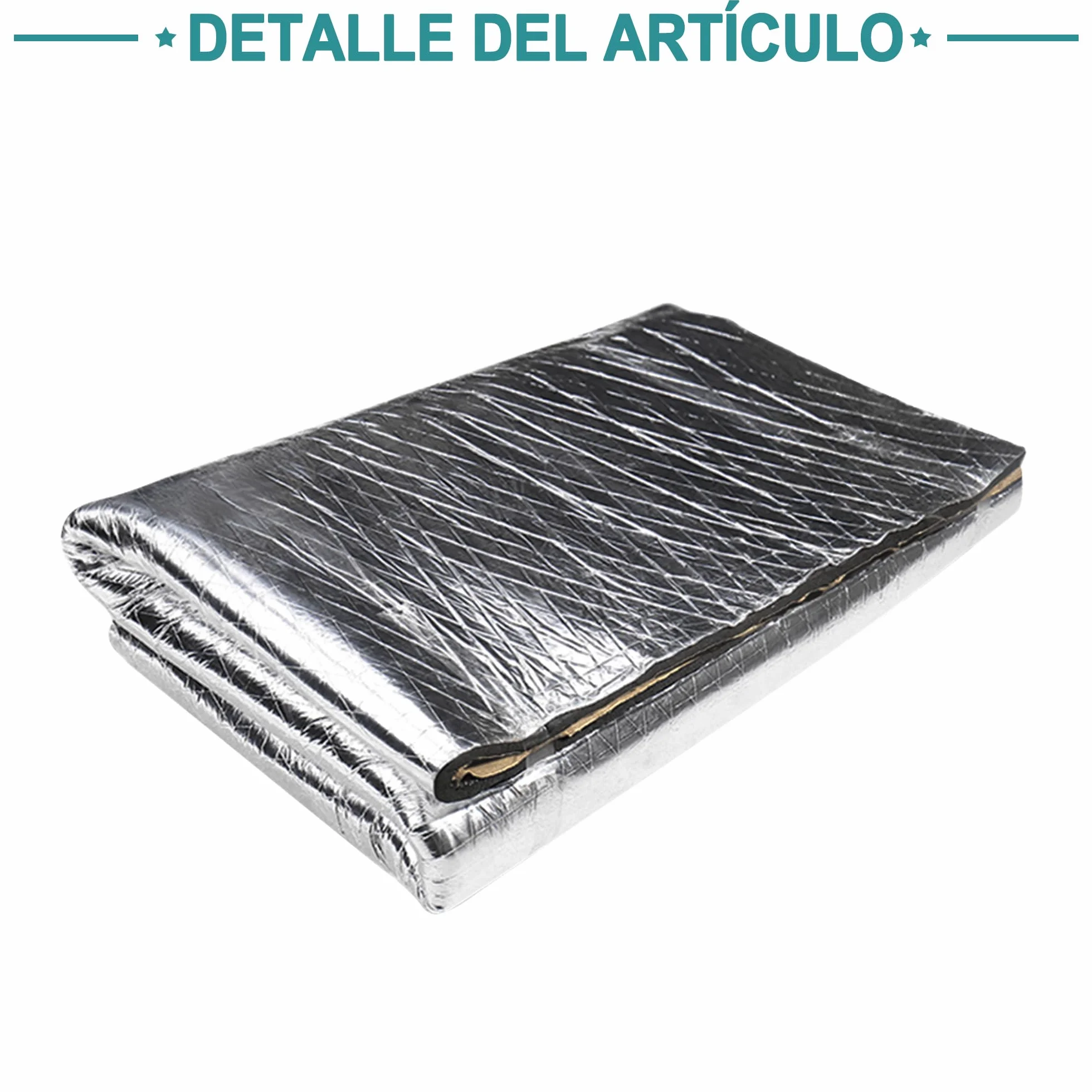 QUARKZMAN 5mm Isolamento Termico per Auto Adesivo 60'' x 40'' 152x100cm Insonorizzazione Cofano Motore