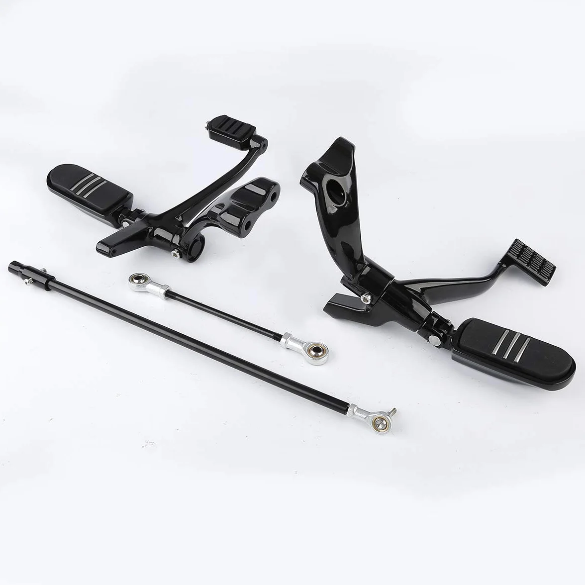 TCMT Comandi di marcia anteriori con leva a cricchetto per Harley Sportster XL 1200 883 2014-2020, stile B