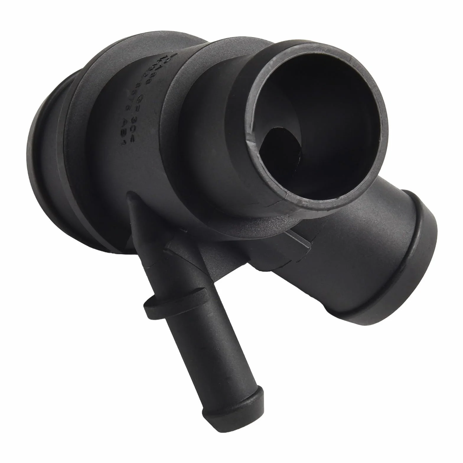Gdfnmogo Alloggiamento termostato, connettore per tubo dell'acqua, LR025969 OEM, plastica ABS, nero, garanzia di prestazioni durature, sostituzione diretta