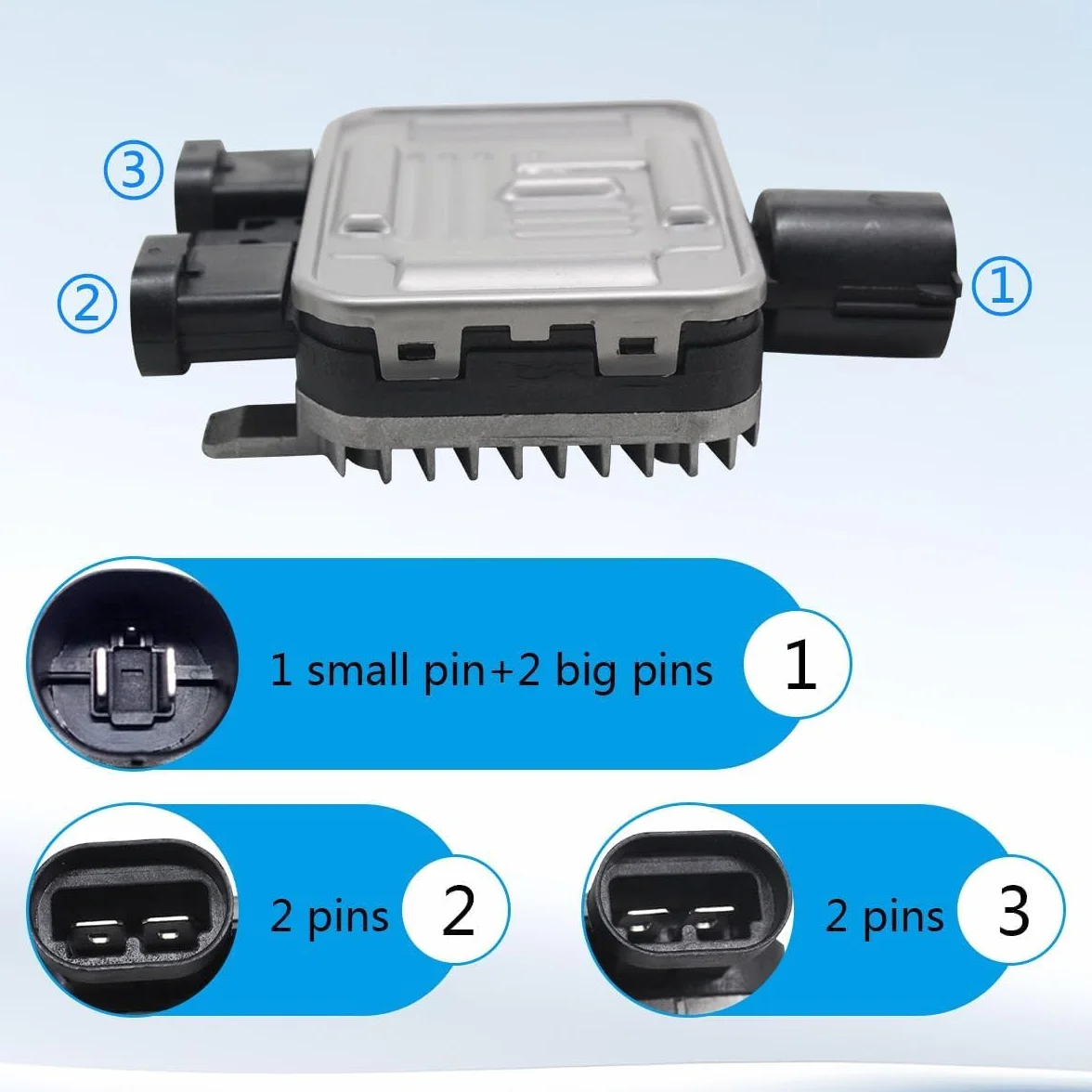 Relè ECU Modulo Controllo Ventilatore Radiatore Compatibile Volvo Land Rover Ford 940009402 940004000 940008501 941013801 31305106 940004302