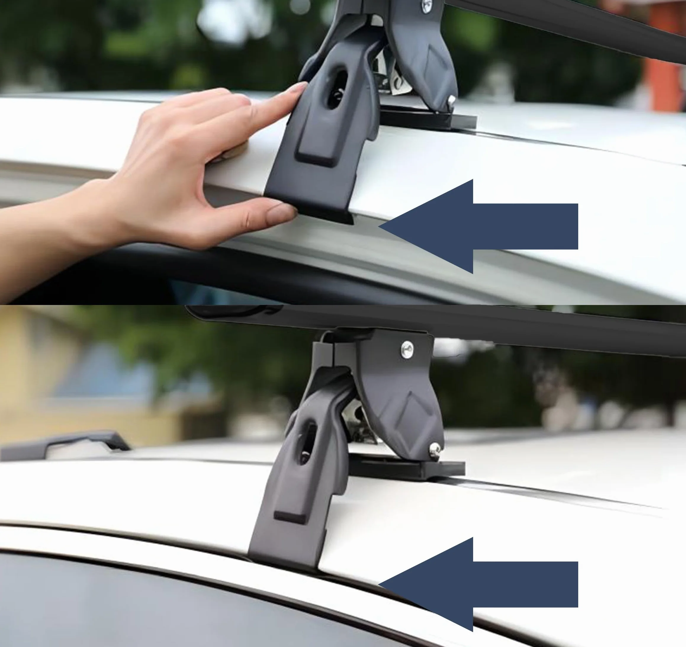 Barre Per Auto Da Tetto, Portapacchi Universali Per Auto Omologate, Largo 130/140 Cm