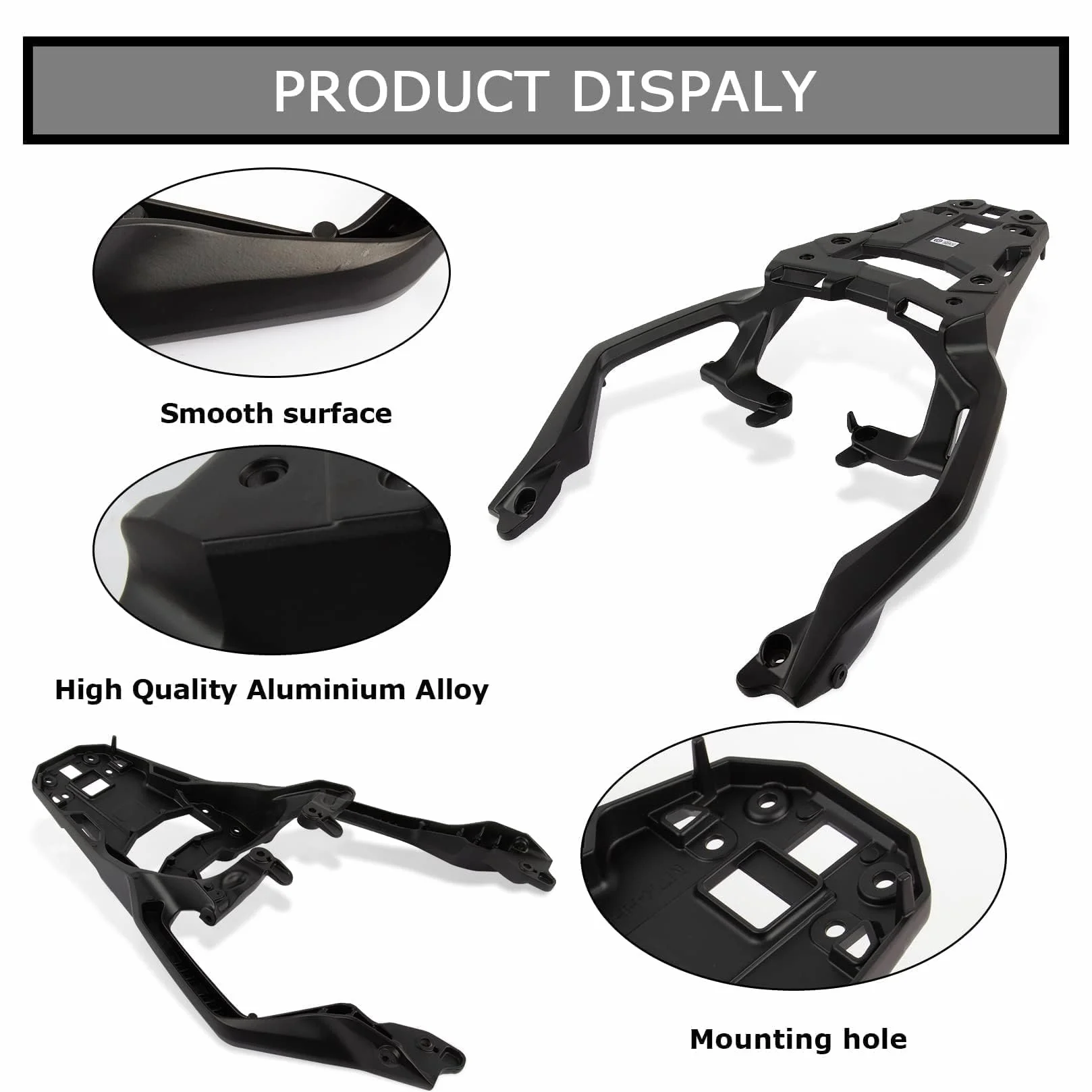 Portapacchi Posteriore Portabagagli PSLER Accessori Moto per X-ADV 750 Forza 750 2021 2022 2023 2024 2025