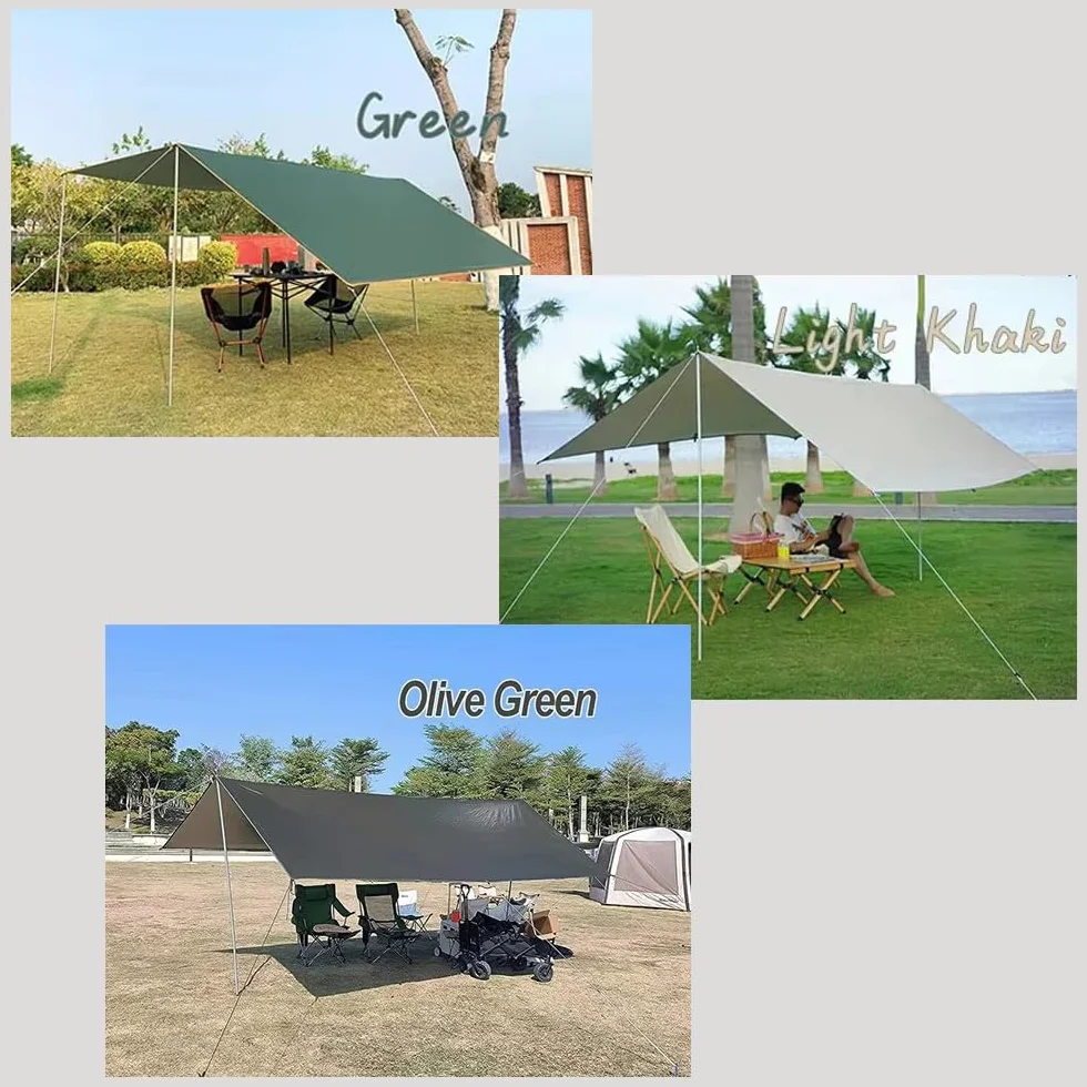 Tendalino Camper Impermeabile 3x5 Tenda da Sole per Auto e SUV