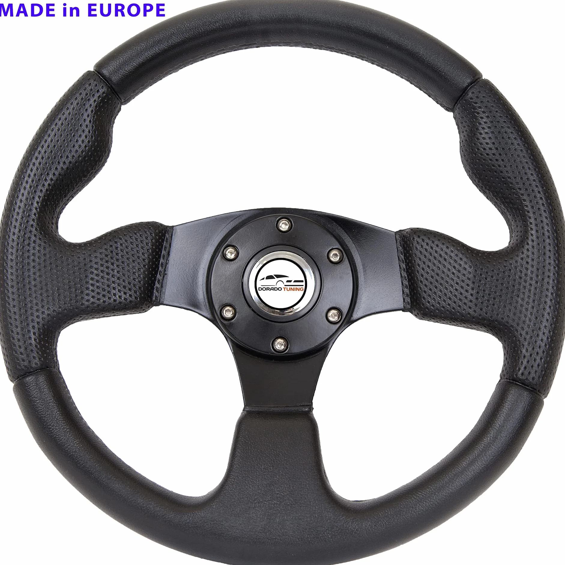 DoradoTuning Volante Sportivo 320mm Rally Nero