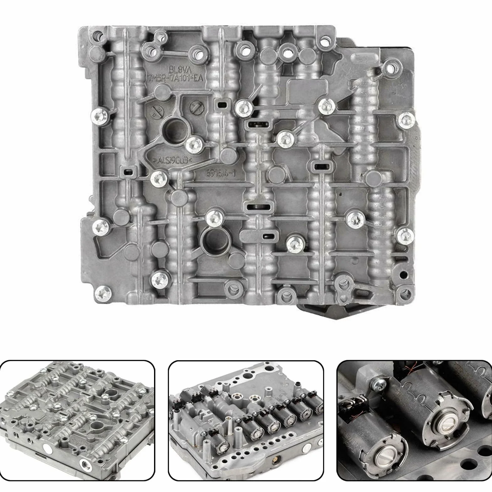 Topteng Adatto per MPS6 6DCT450 7M5R-7H035-CA Gearbox Transmission Valve Body Adatto per Ford Chrysler