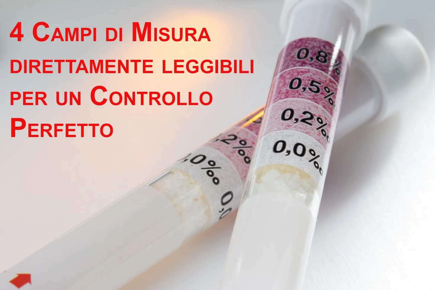 Etilometro Portatile Certificato One Step 2 - 4 Intervalli di Misurazione per Italia ed Europa
