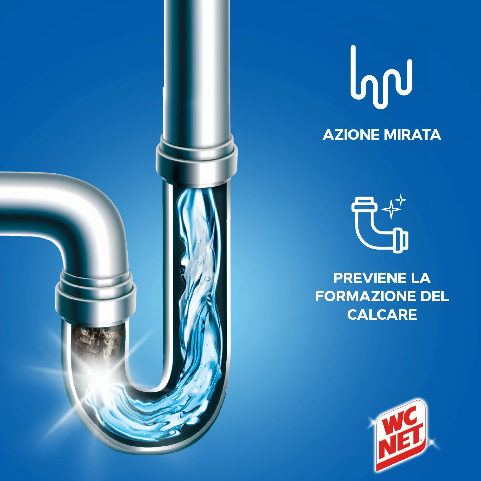 Sturascarichi Professionale 5 in 1 Disgorgante Gel con Agenti Salvatubi e Anticalcare 1000 ml
