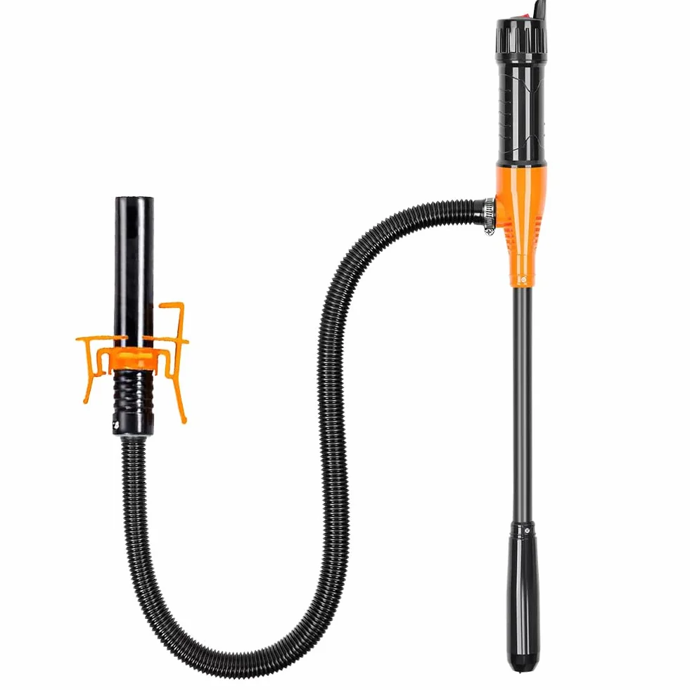 Pompa elettrica per trasferimento carburante portatile a batteria