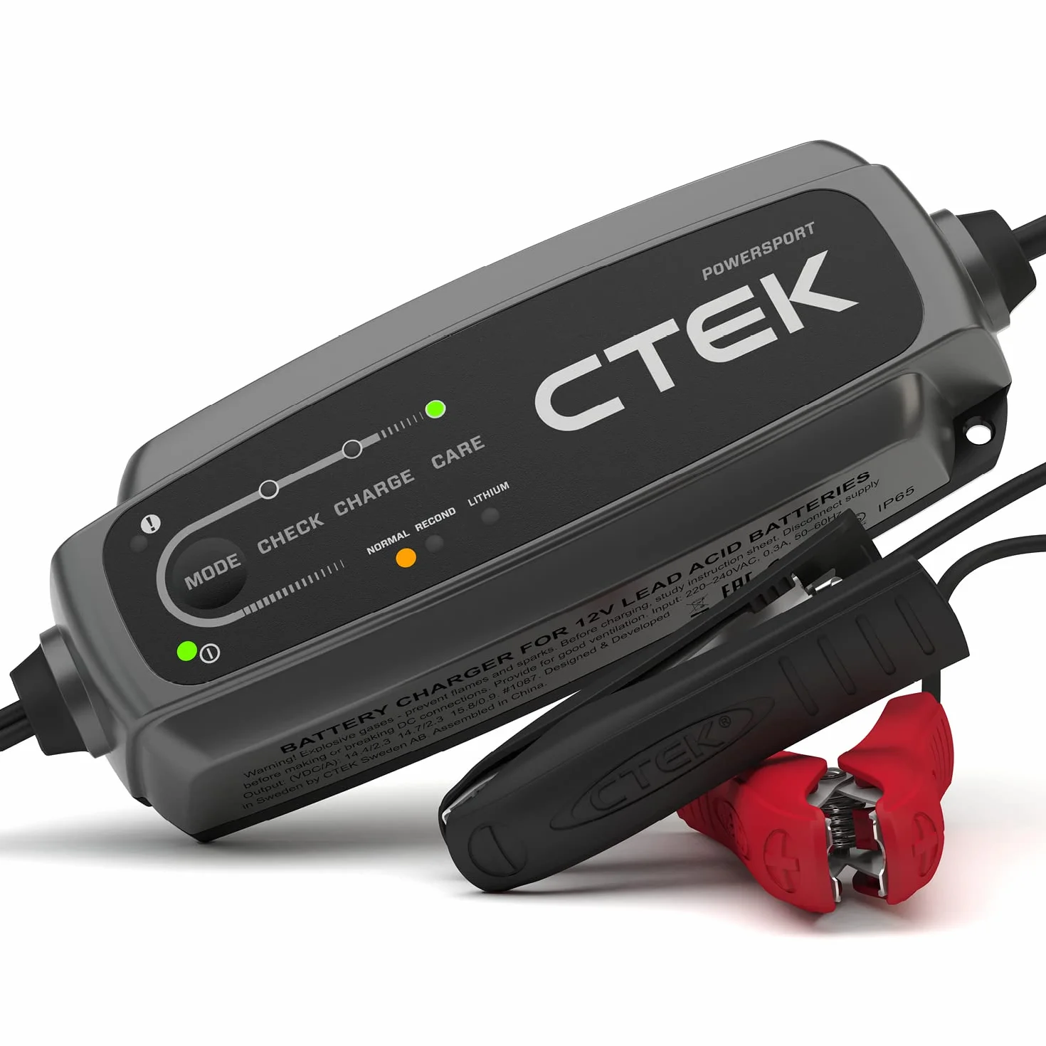 CTEK Caricabatterie per Auto Camion Moto 5Ah Protezione Cortocircuito 40-310