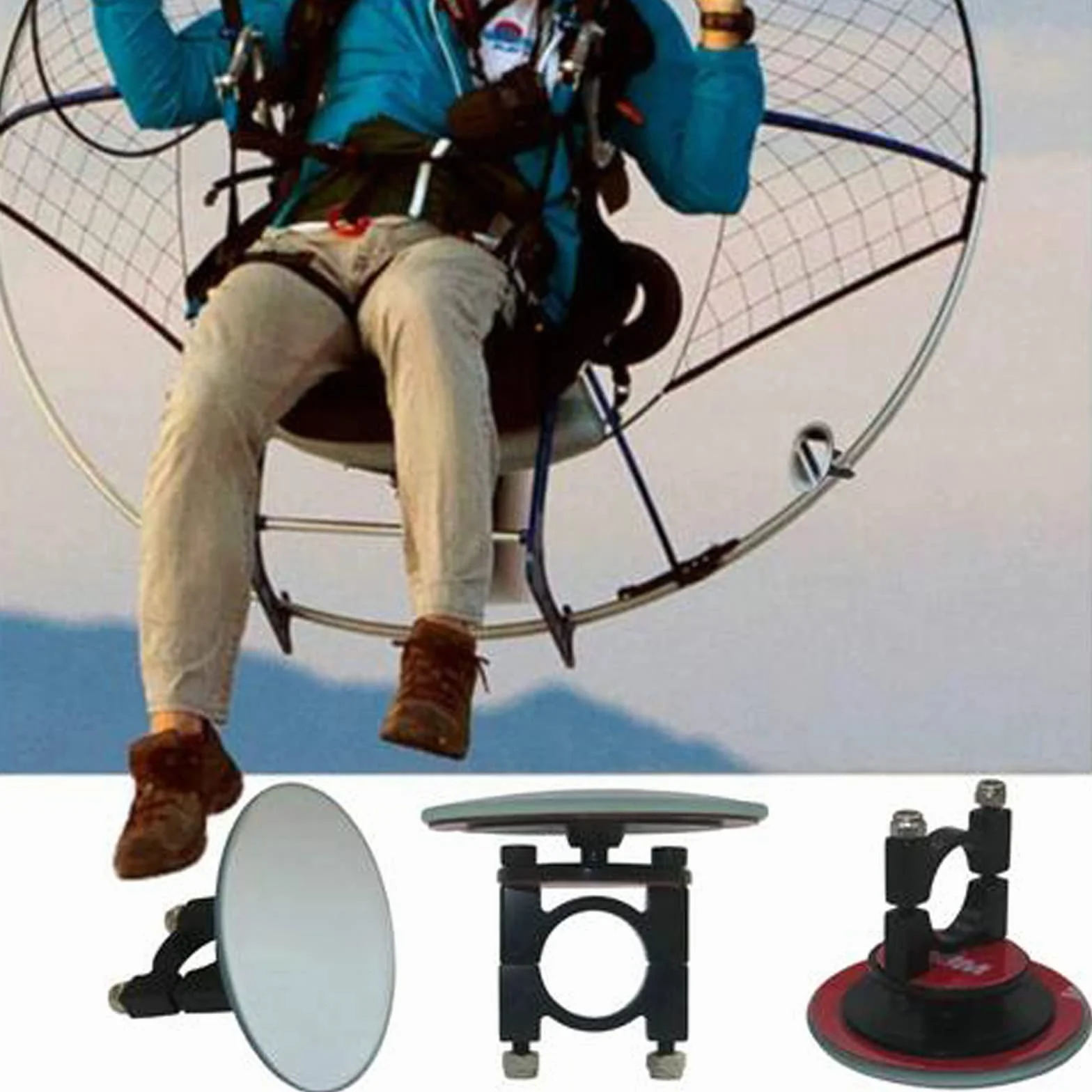 Gauge Telaio Hoop 16mm Mount per Paramotore Powered Parapendio