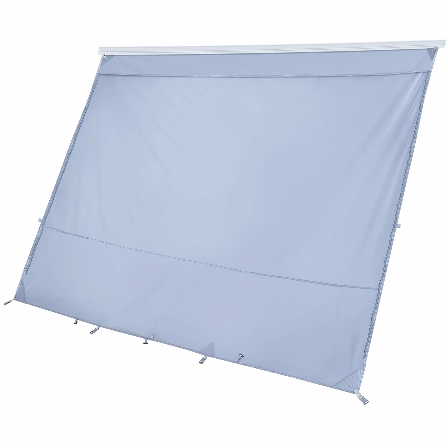 VEVOR Pannello Laterale Frangisole per Tenda da Sole 2 x 2,8 m, Parasole UV50+ per Camper Roulotte