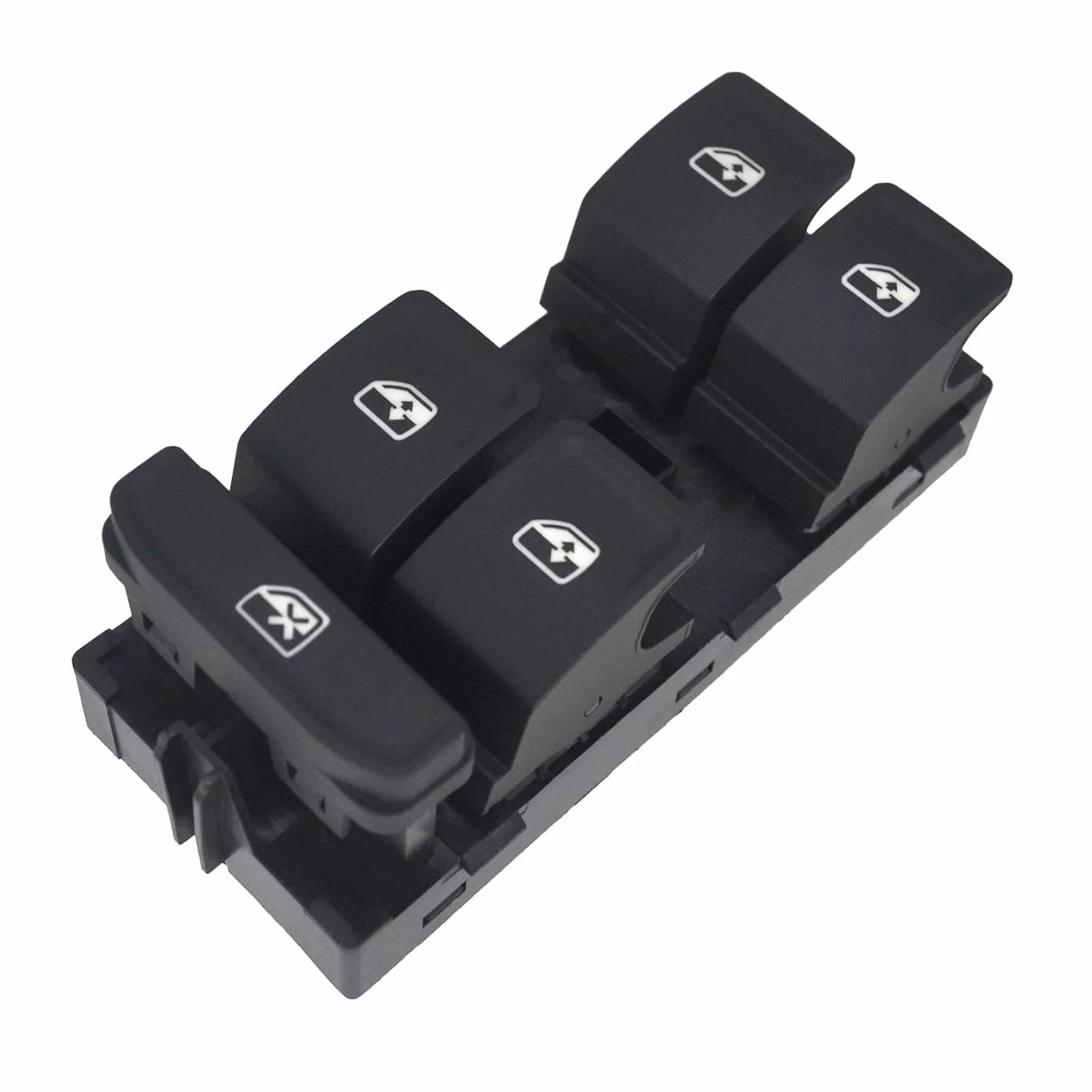 Twowinds - Interruttore Alzacristallo 5G0959857D Compatibile con VW Golf 7 (2014-2018) Passat B8 (2015-) Touran, Seat Leon (2013-2016) - Porta Anteriore Sinistra (lato conducente) Pulsantiera Finestra