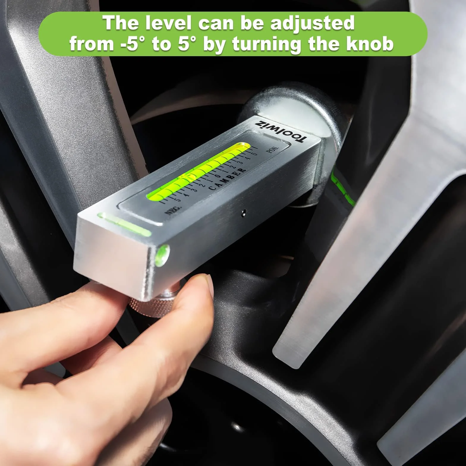 Toolwiz calibro magnetico regolabile strumento universale per allineamento ruote auto camber rigido